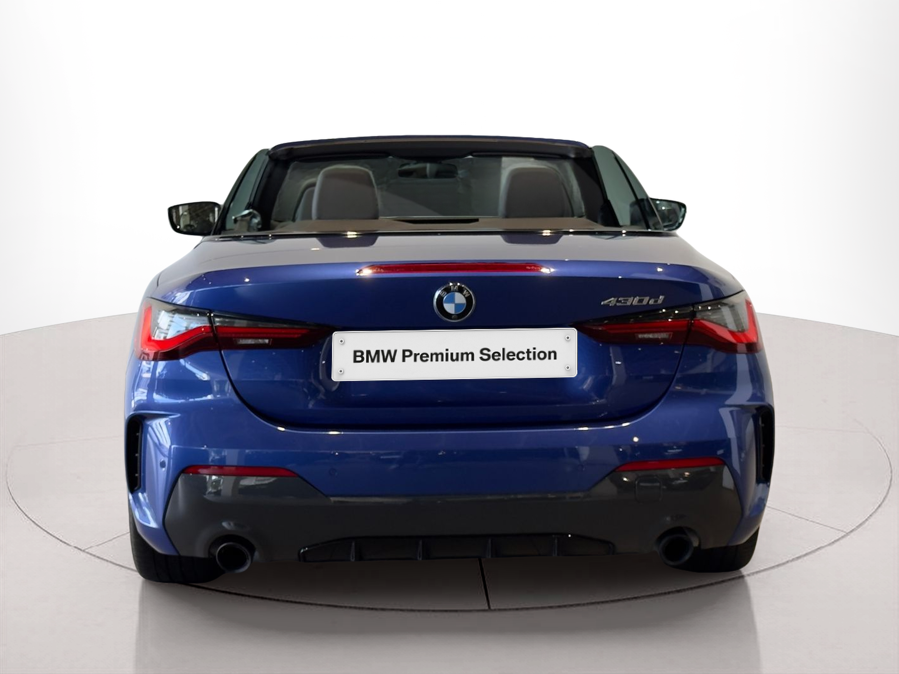 BMW Série 4 430d Cabrio color Azul. Año 2023. 210KW(286CV). Diesel. En concesionario BMcar Braga de Braga