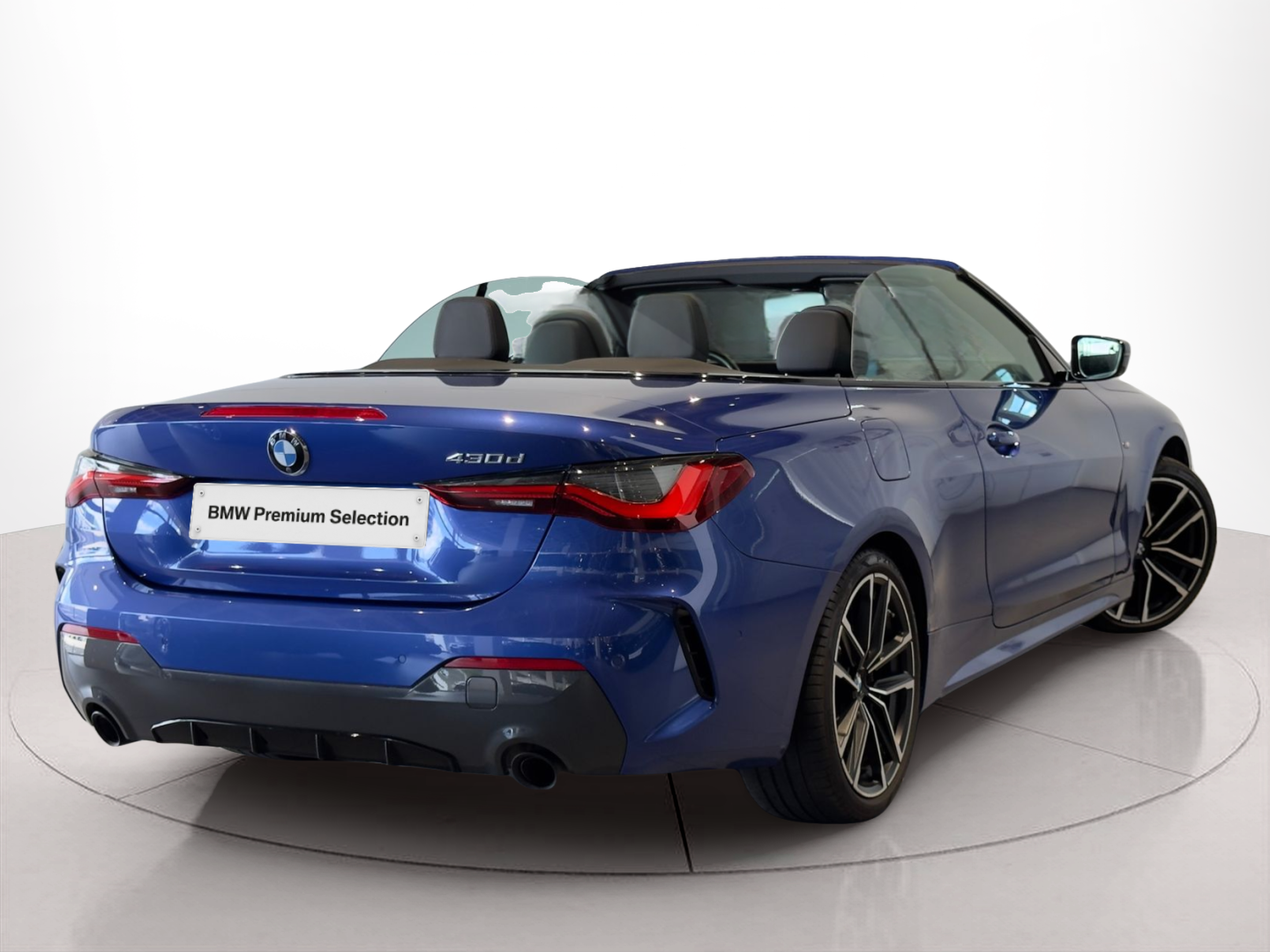 BMW Série 4 430d Cabrio color Azul. Año 2023. 210KW(286CV). Diesel. En concesionario BMcar Braga de Braga
