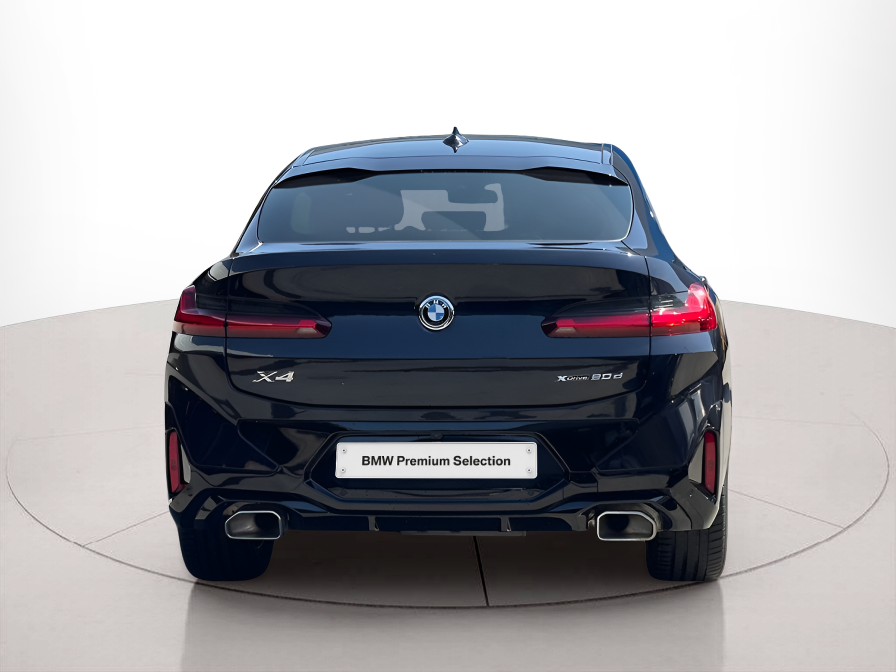 BMW X4 xDrive20d color Negro. Año 2024. 140KW(190CV). Diesel. En concesionario BMcar Braga de Braga