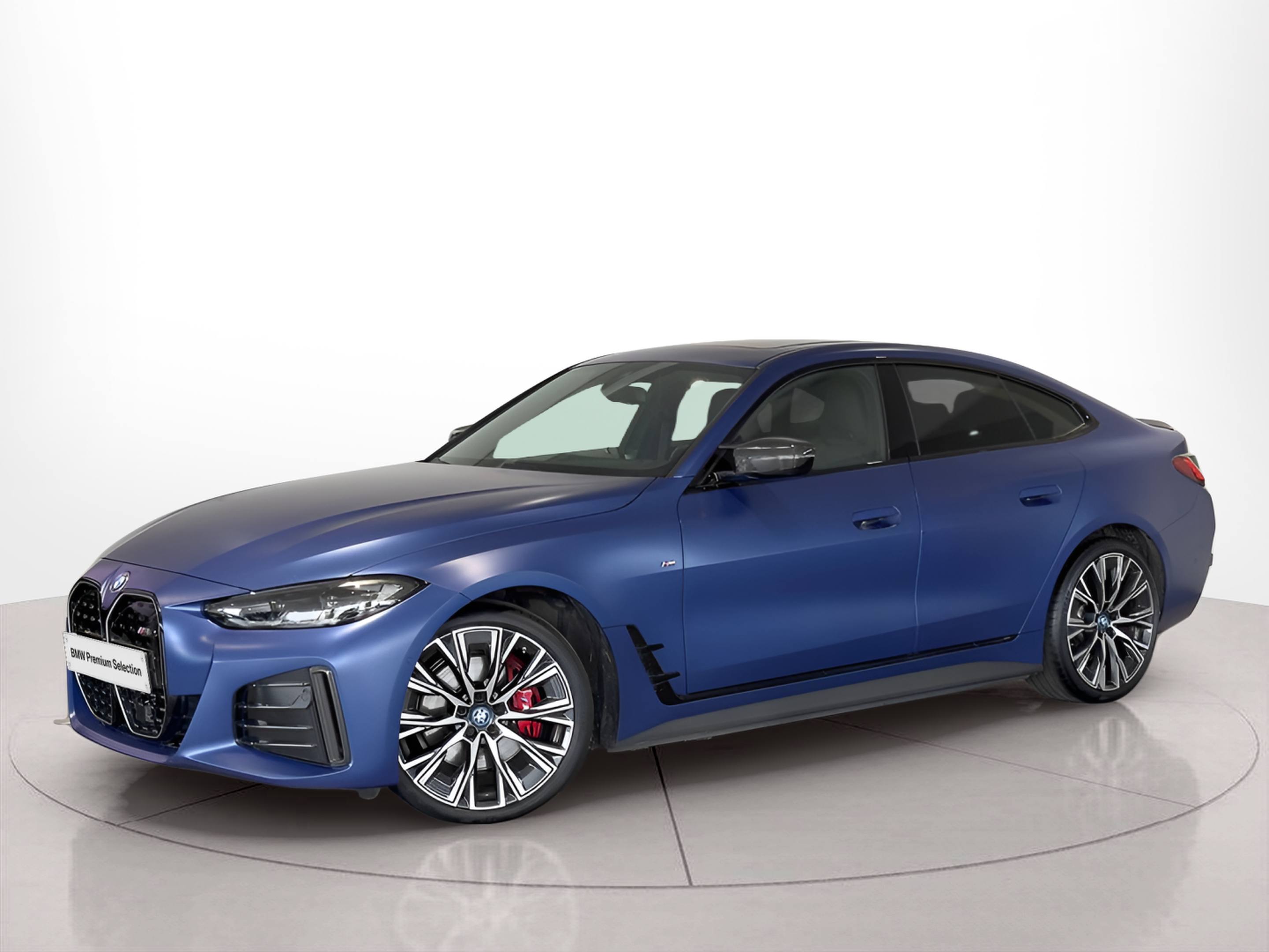 Fotos de BMW i4 i4 M50 color Azul. Año 2023. 400KW(544CV). Elétrico. En concesionario BMcar Braga de Braga