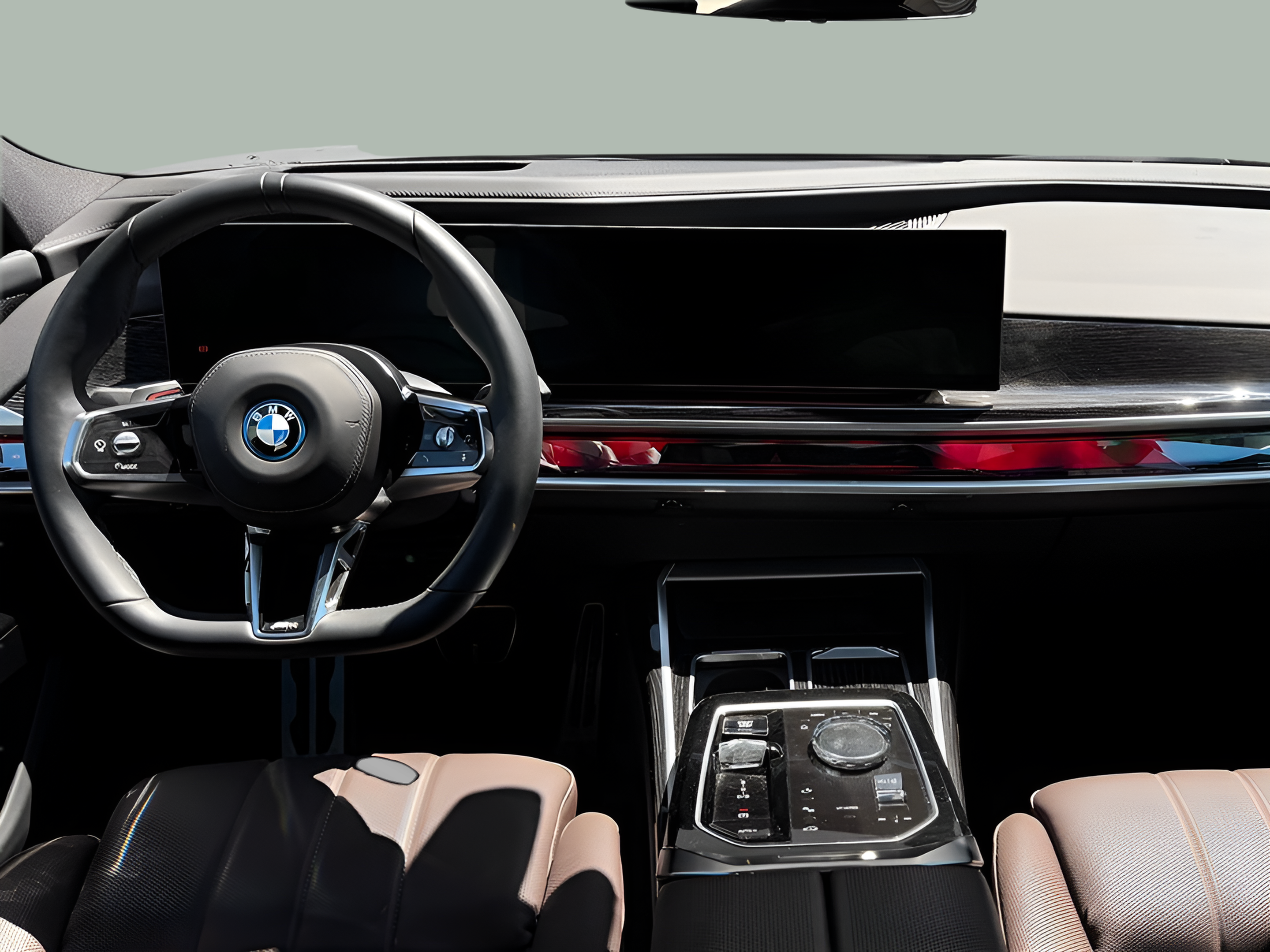 BMW I7 xDrive60 color Gris. Año 2023. 400KW(544CV). Elétrico. En concesionario BMcar Famalicão de Vila Nova de Famalicão