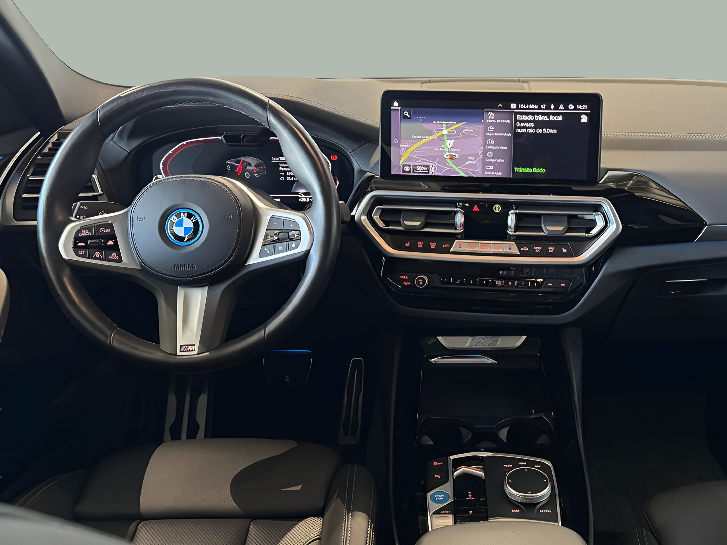 BMW iX3 iX3 80 kWh color Negro. Año 2024. 210KW(286CV). Elétrico. En concesionario BMcar Braga de Braga