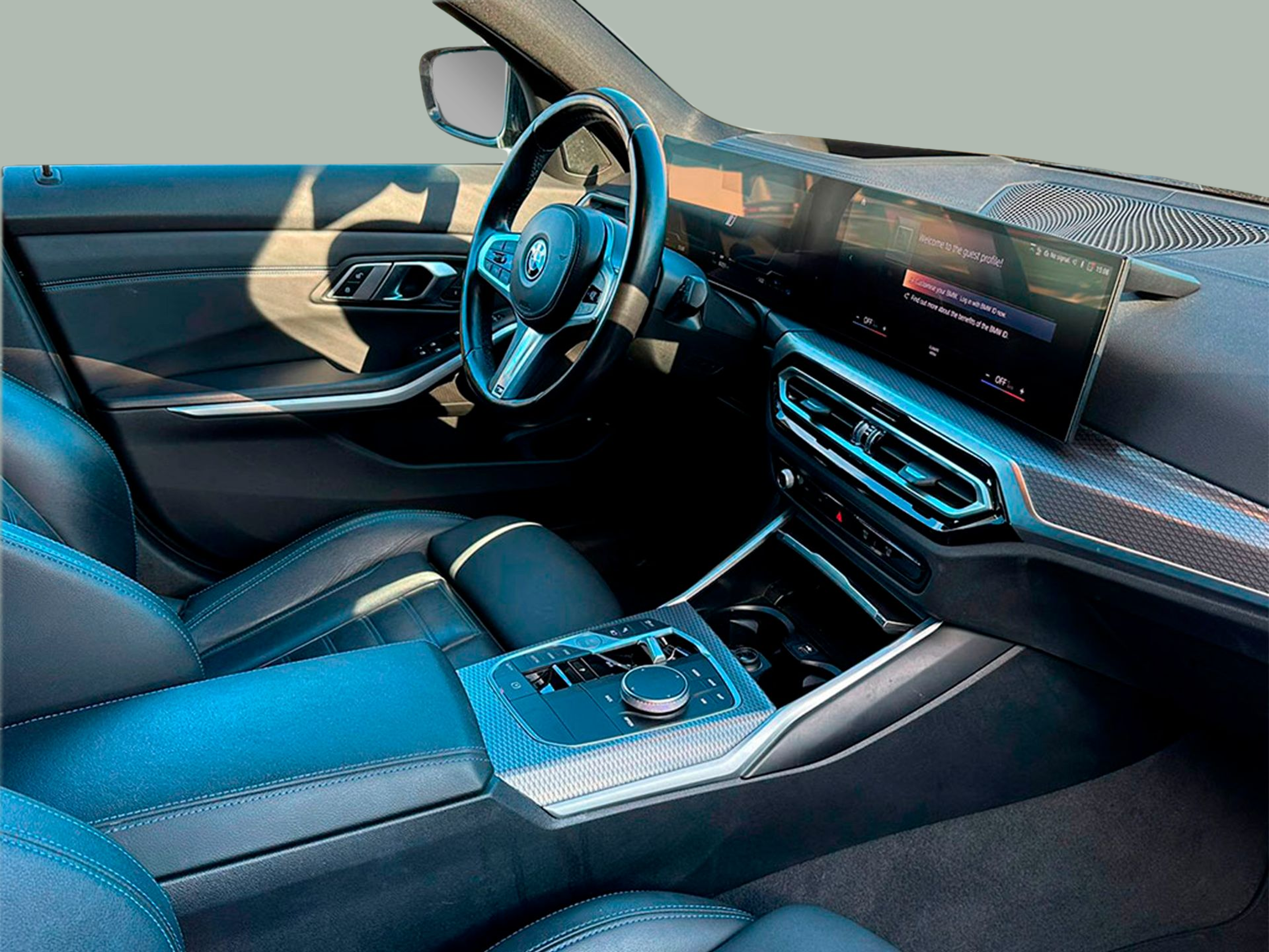 BMW Série 3 320e Touring color Negro. Año 2023. 215KW(292CV). Elétrico / Gasolina Híbrido. En concesionario BMcar Braga de Braga