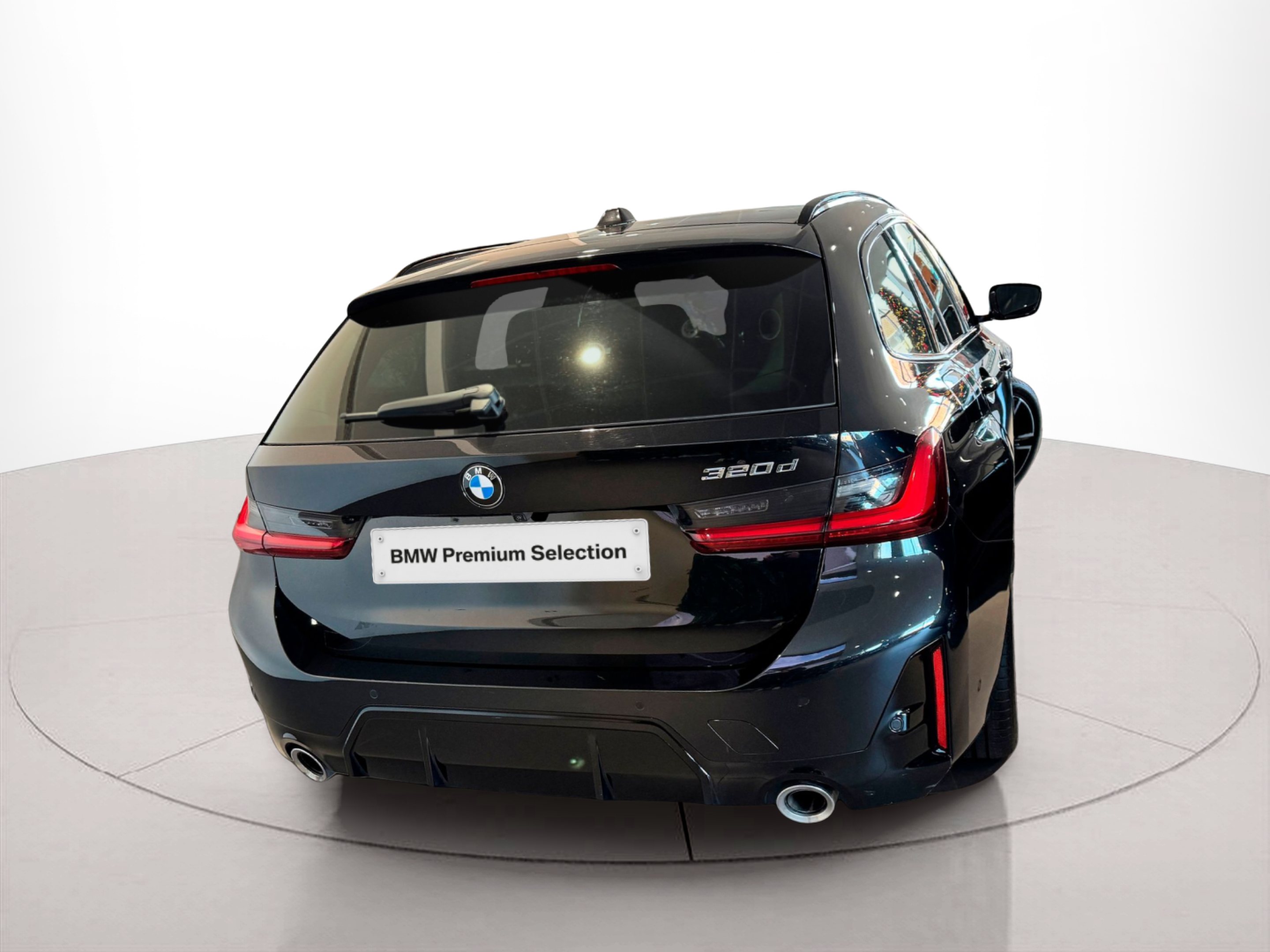 BMW Série 3 320d Touring color Negro. Año 2025. 140KW(190CV). Diesel. En concesionario BMcar Porto de Porto