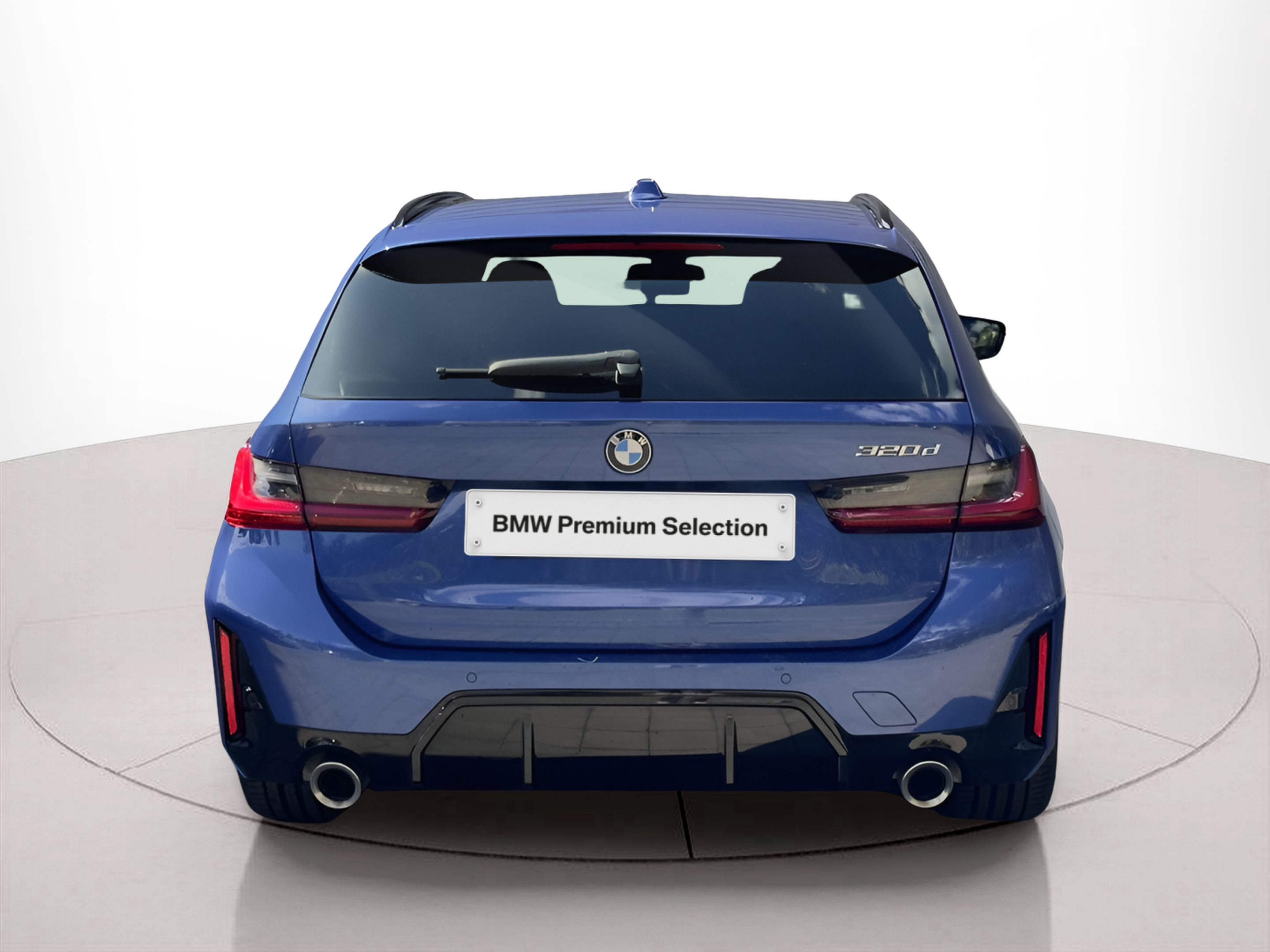 BMW Série 3 320d Touring color Azul. Año 2024. 140KW(190CV). Diesel. En concesionario BMcar Famalicão de Vila Nova de Famalicão