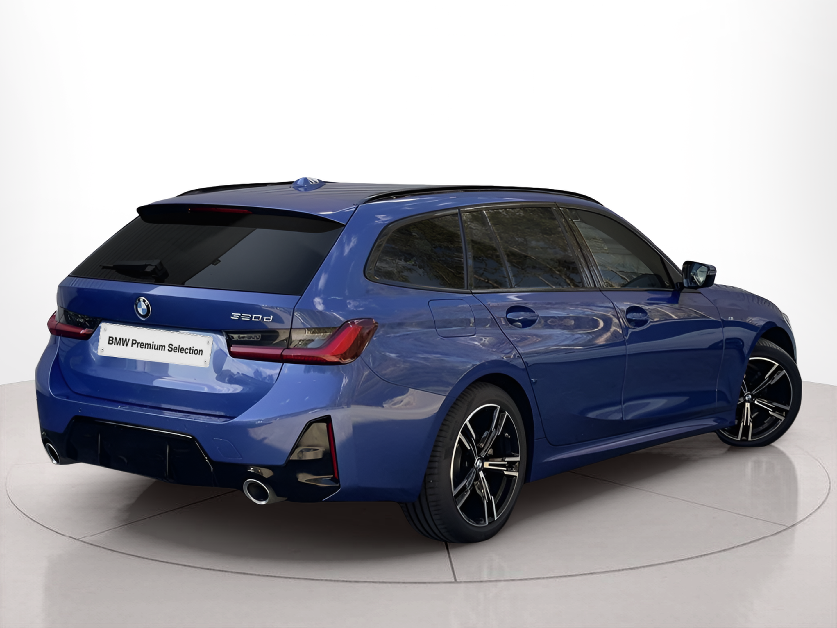 BMW Série 3 320d Touring color Azul. Año 2024. 140KW(190CV). Diesel. En concesionario BMcar Famalicão de Vila Nova de Famalicão