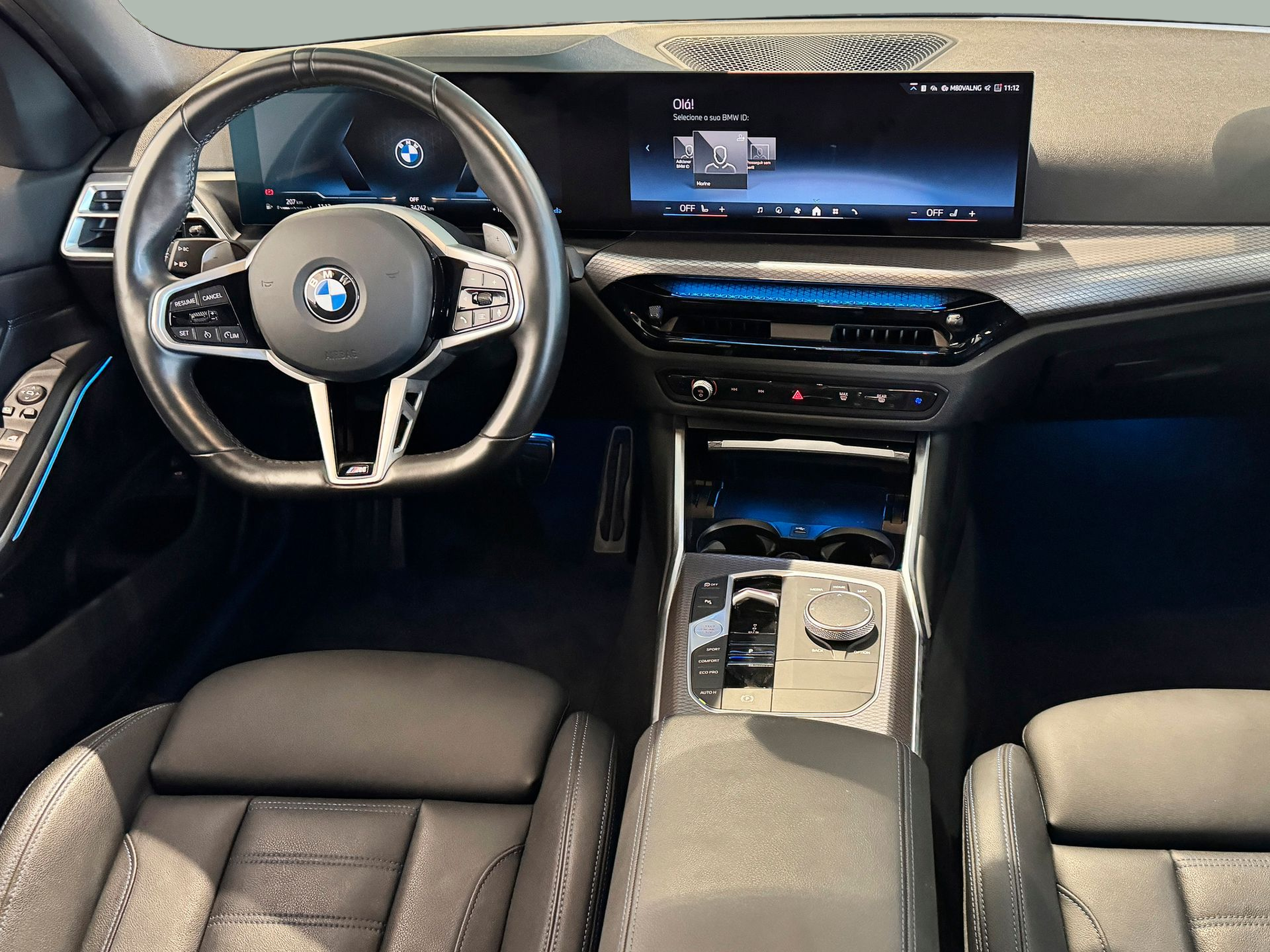 BMW Série 3 320d Touring color Negro. Año 2025. 140KW(190CV). Diesel. En concesionario BMcar Porto de Porto