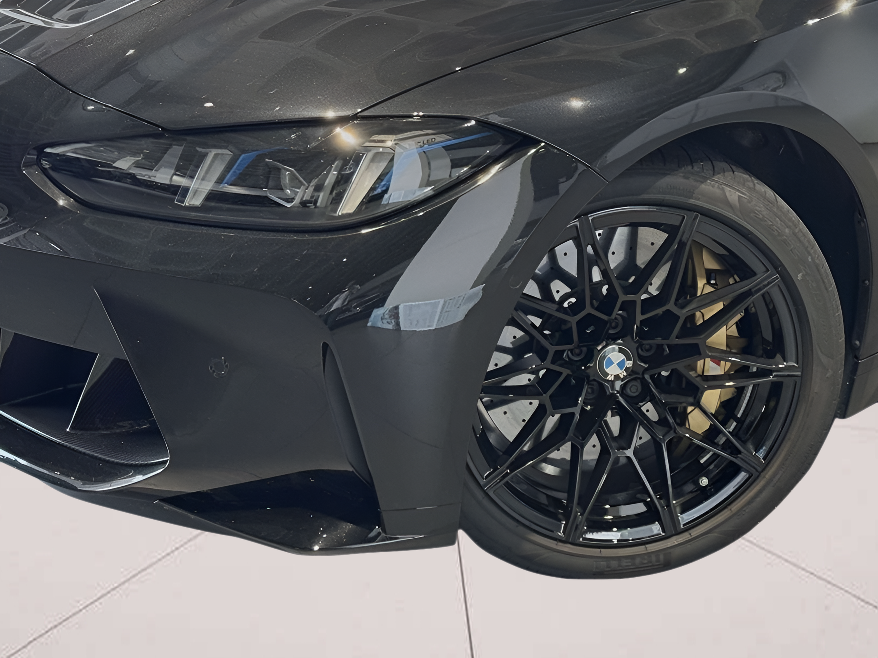 BMW M M4 Competition Coupé color Negro. Año 2024. 390KW(530CV). Gasolina. En concesionario BMcar Famalicão de Vila Nova de Famalicão