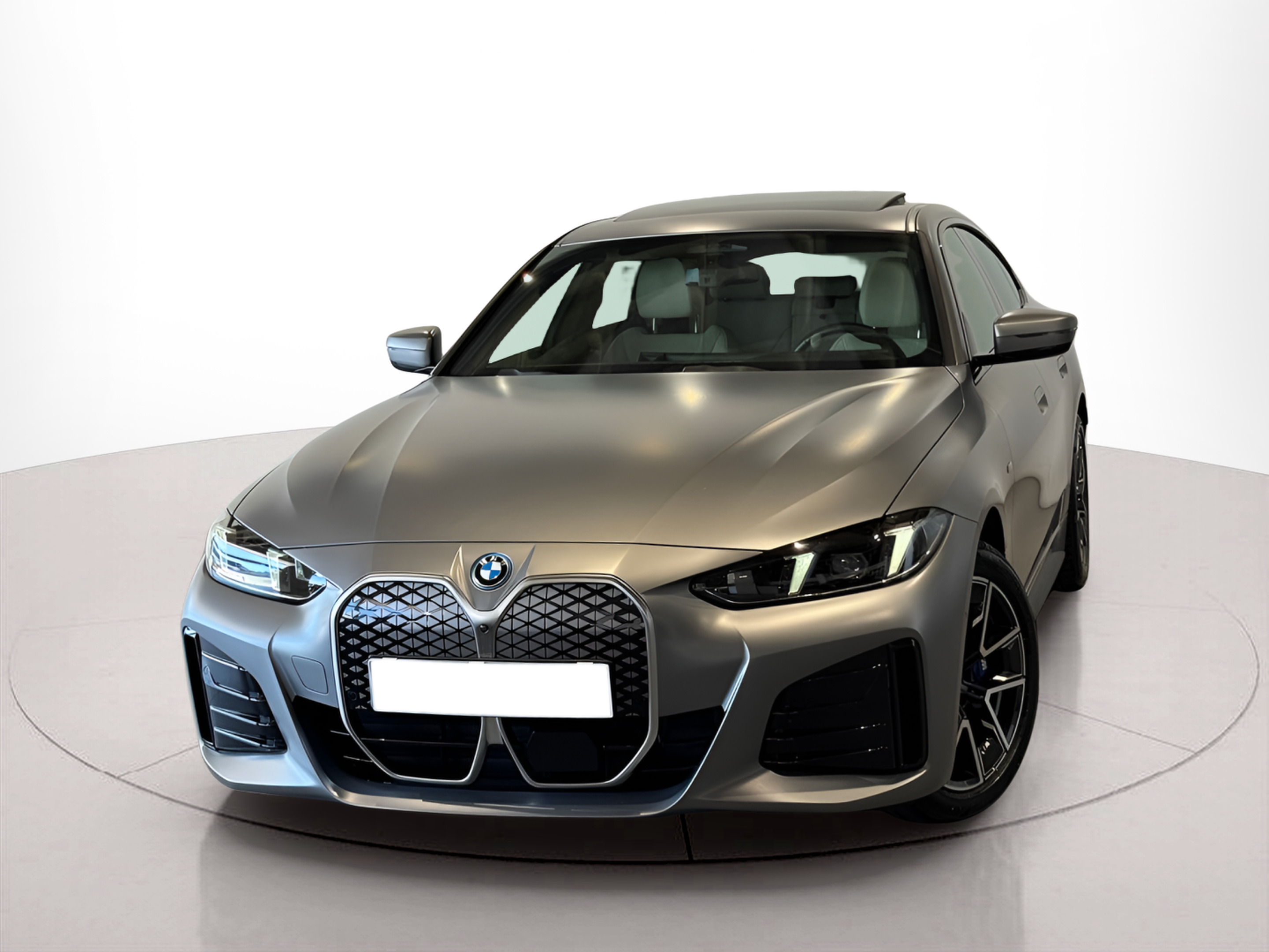 Fotos de BMW i4 i4 eDrive40 color Gris. Año 2024. 250KW(340CV). Elétrico. En concesionario BMcar Braga de Braga