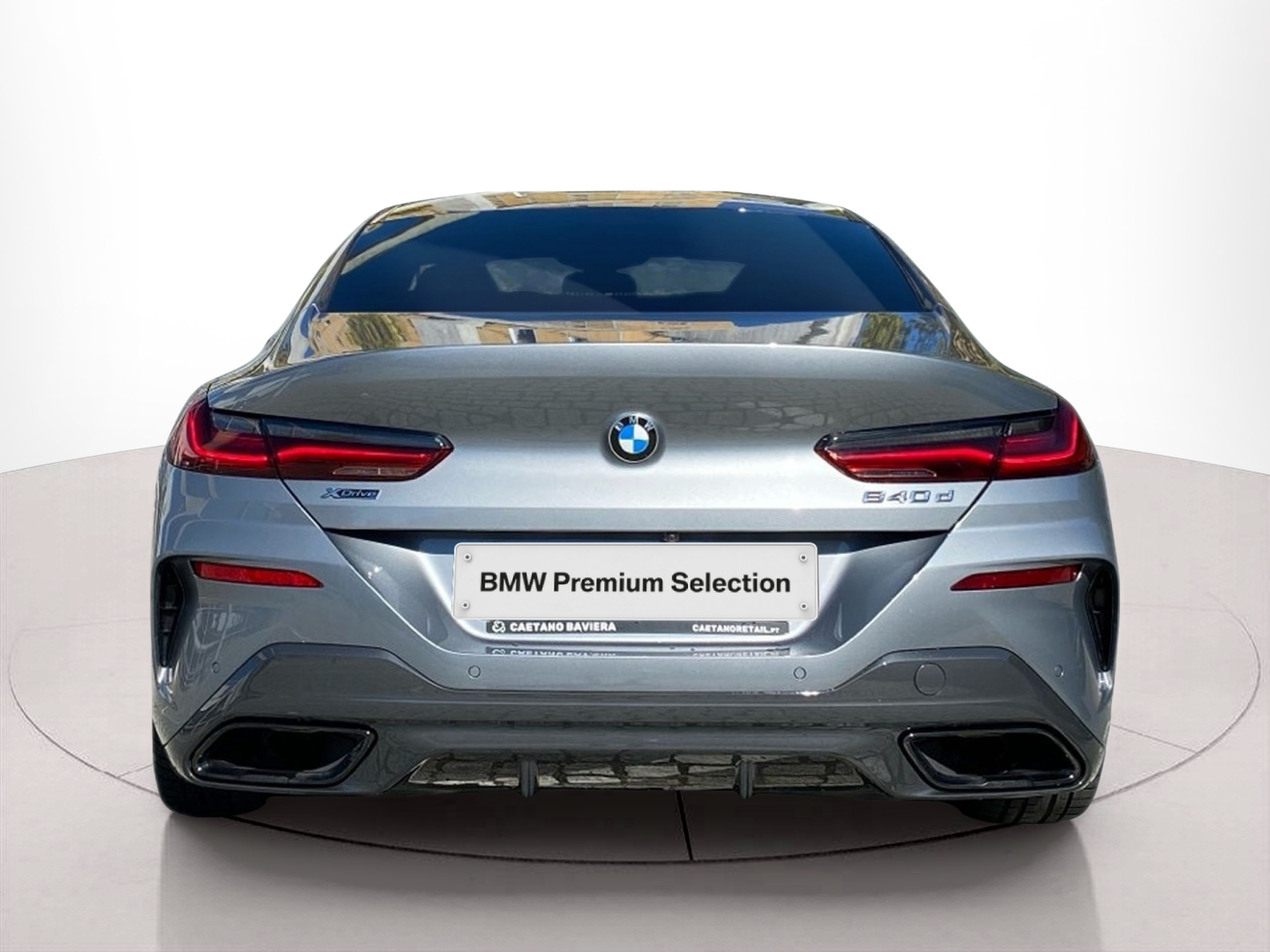 BMW Série 8 840d Berlina color Gris. Año 2023. 250KW(340CV). Diesel. En concesionario Caetano Baviera Lisboa de Lisboa
