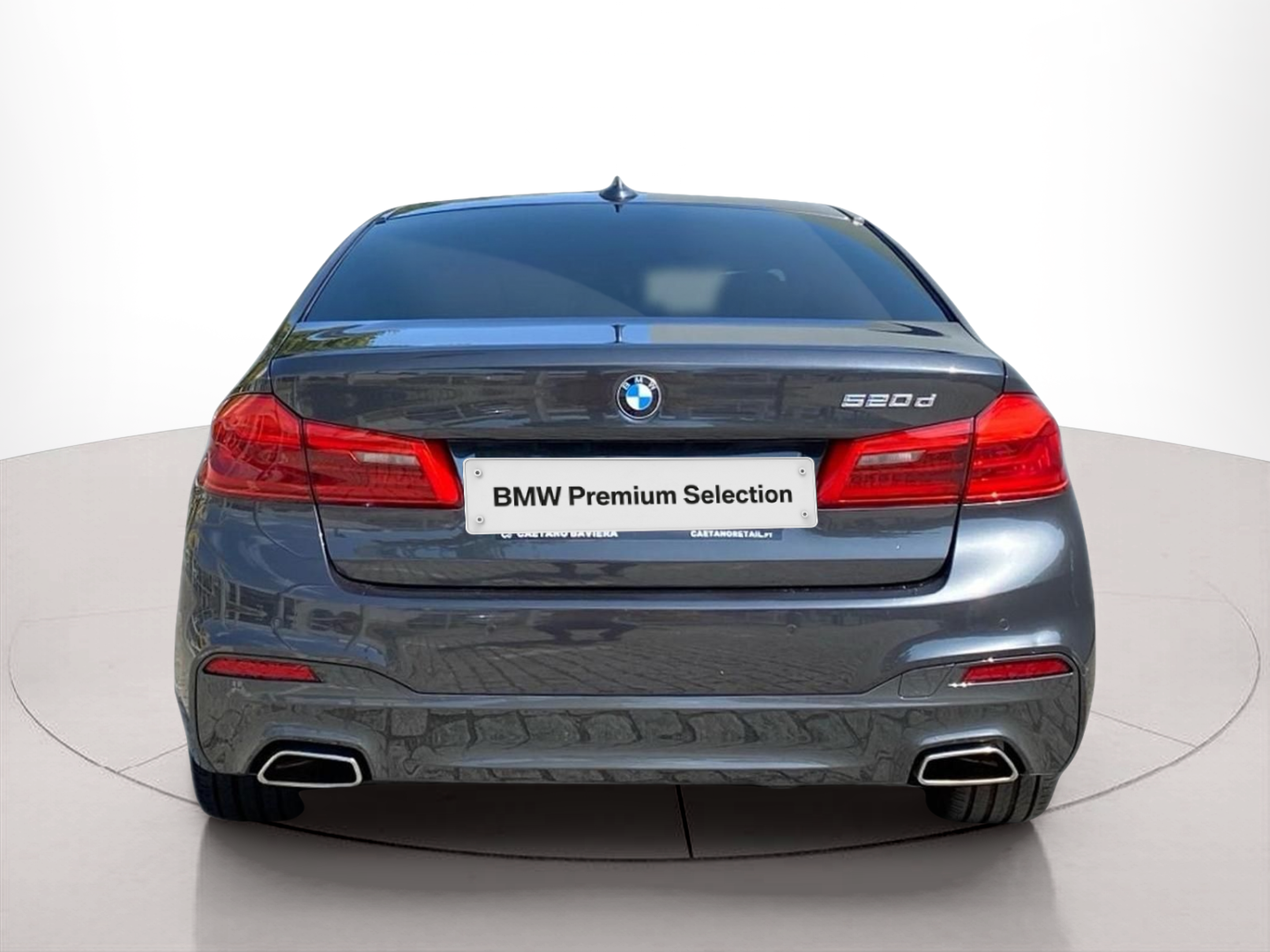 BMW Série 5 520d Berlina color Gris. Año 2019. 140KW(190CV). Diesel. En concesionario Caetano Baviera Lisboa de Lisboa