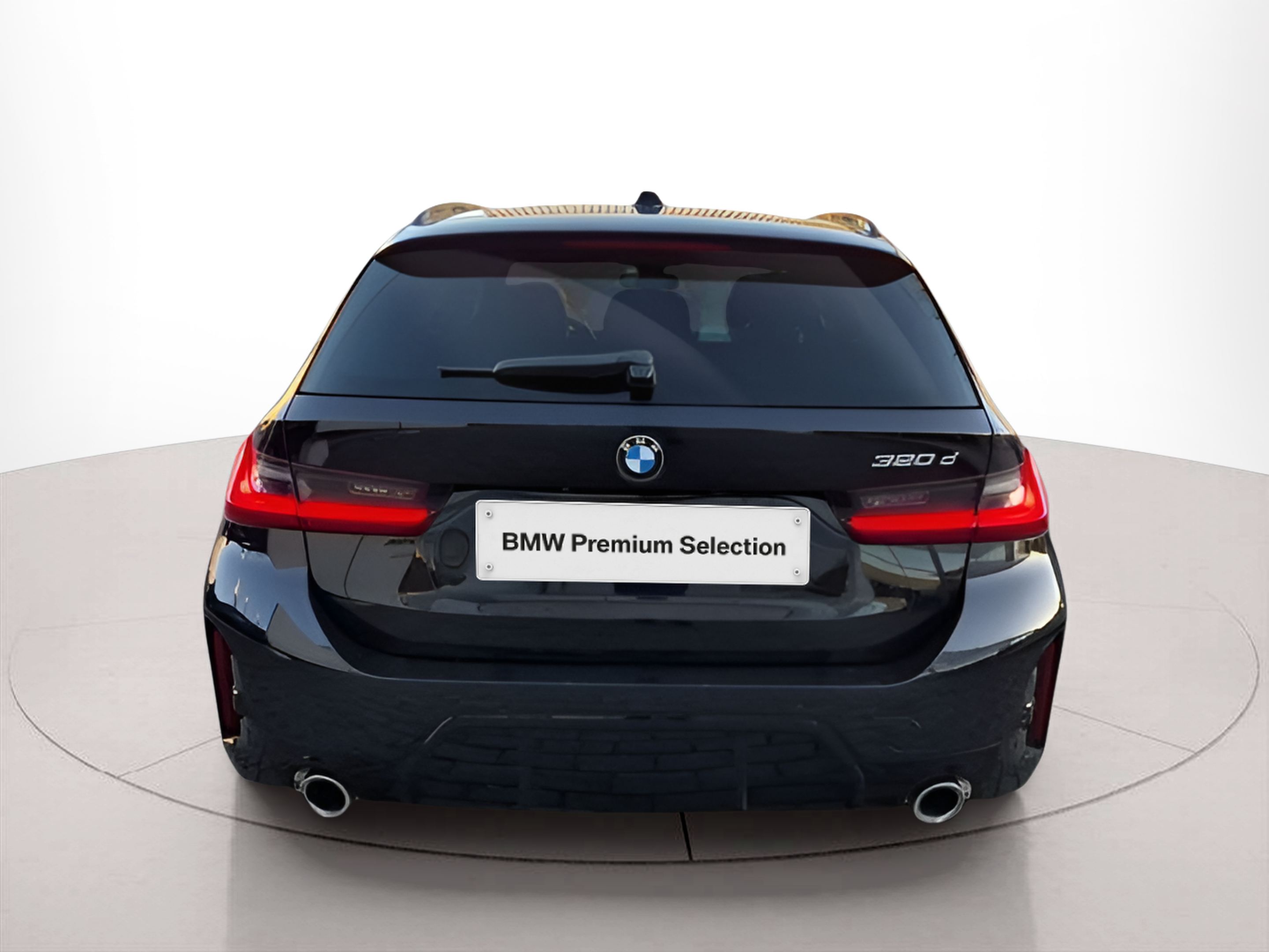 BMW Série 3 320d Touring color Negro. Año 2023. 140KW(190CV). Diesel. En concesionario Caetano Baviera Aveiro de Aveiro