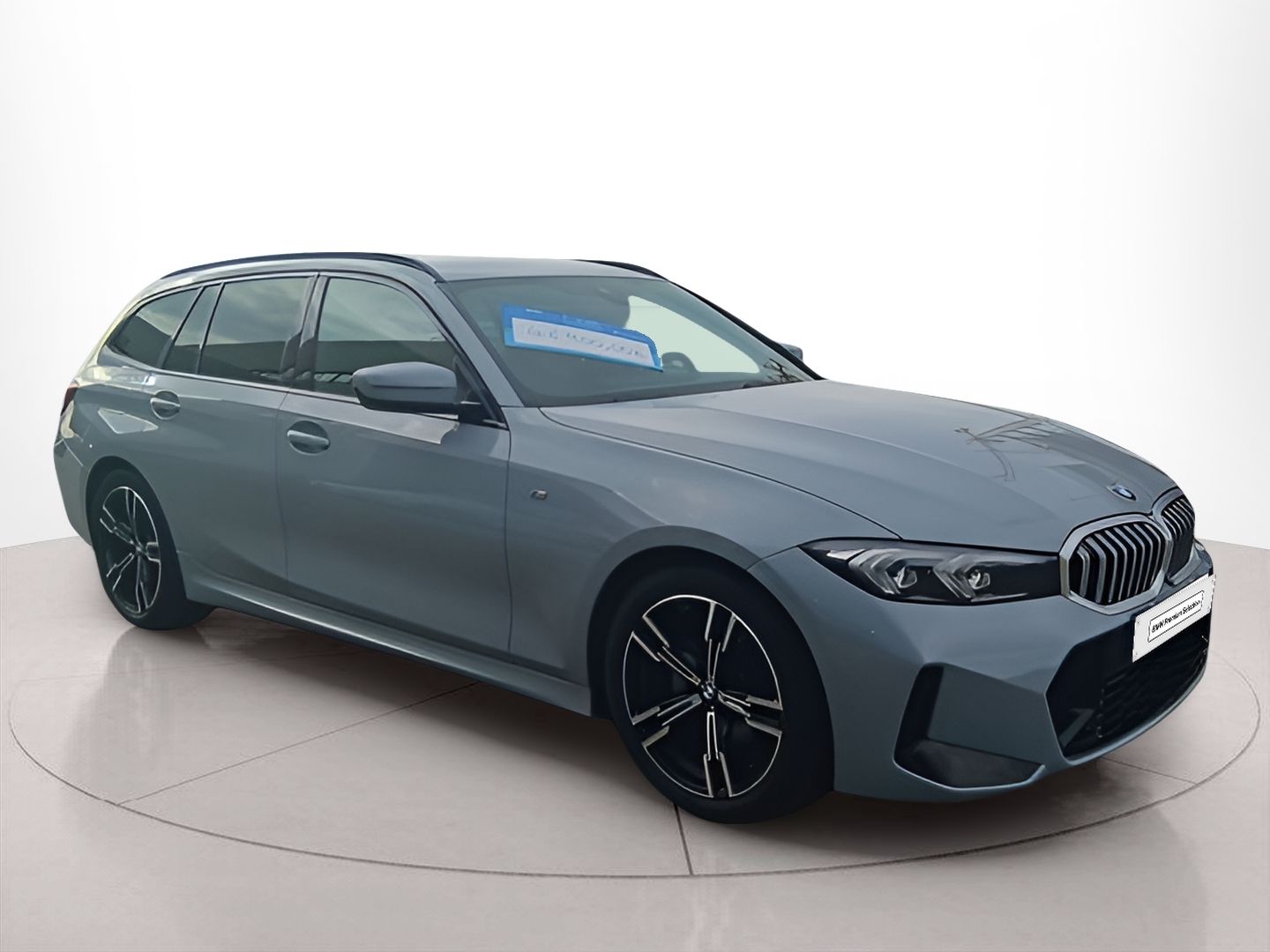 BMW Série 3 320d Touring color Gris Plata. Año 2023. 140KW(190CV). Diesel. En concesionario Caetano Baviera Porto de Porto