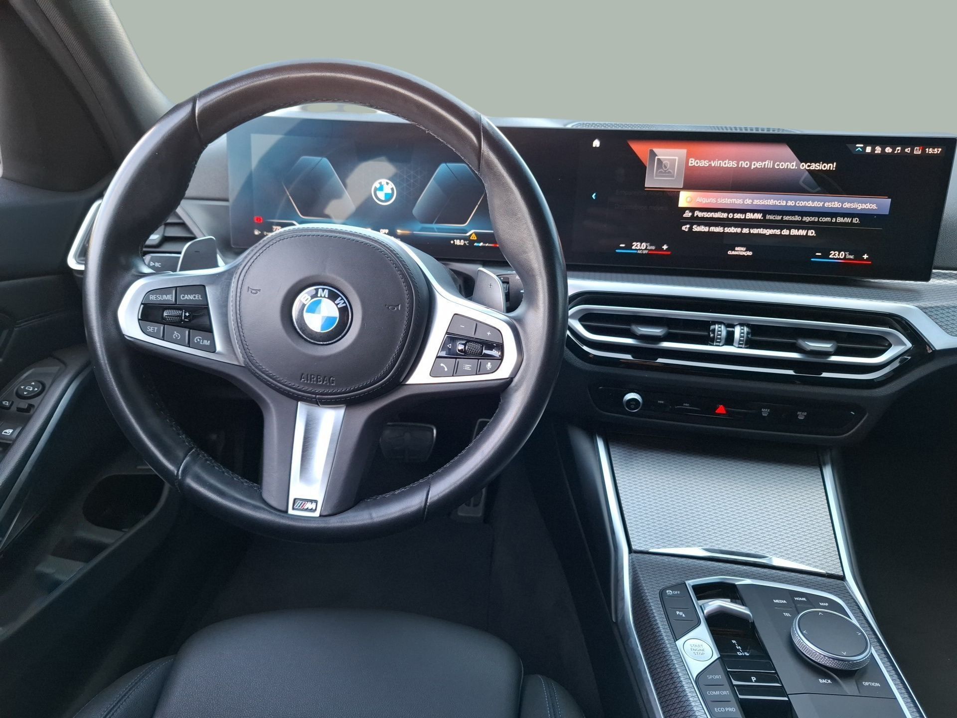 BMW Série 3 320d Touring color Blanco. Año 2023. 140KW(190CV). Diesel. En concesionario Caetano Baviera Porto de Porto