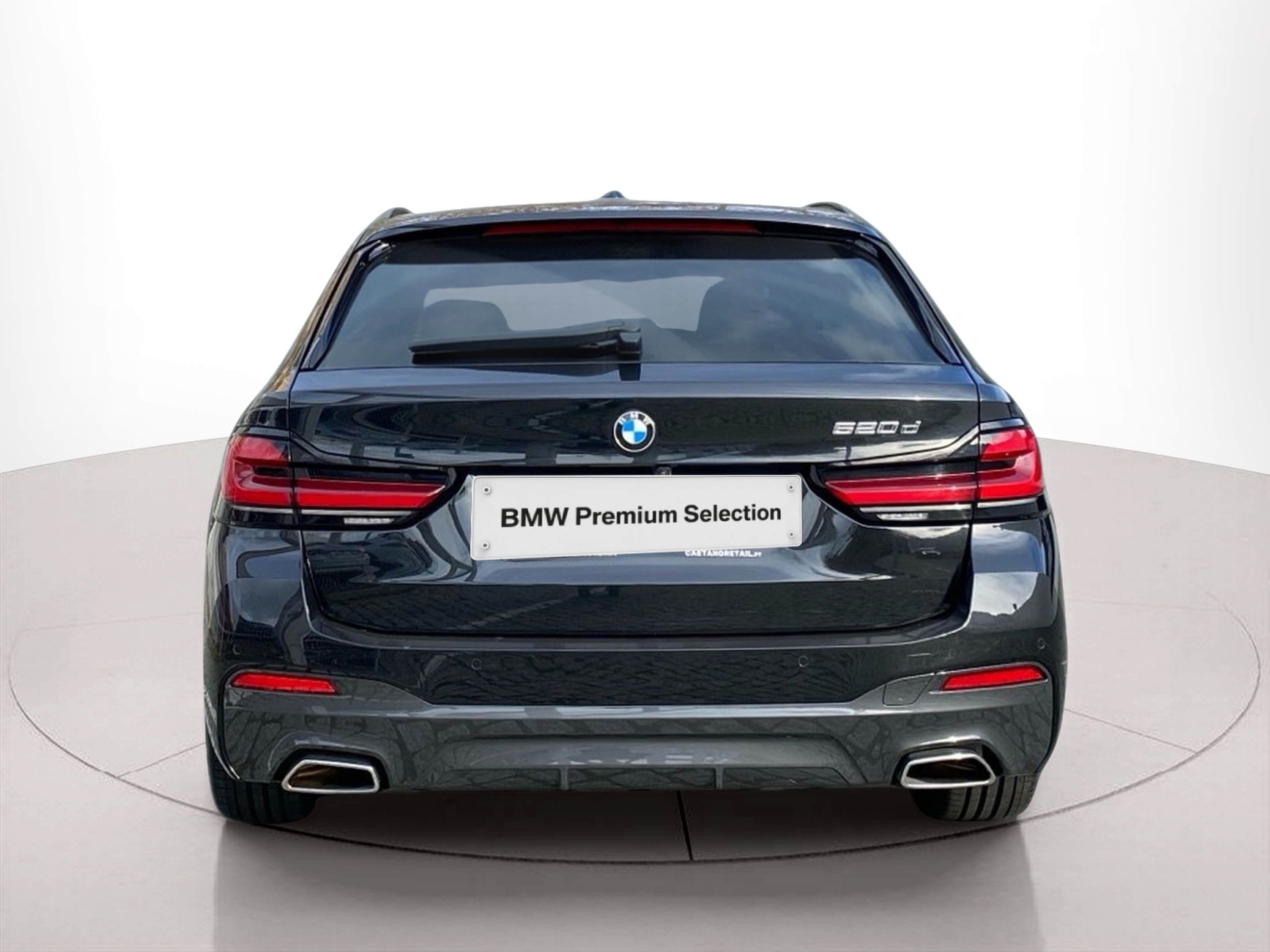 BMW Série 5 520d Touring color Negro. Año 2023. 140KW(190CV). Diesel. En concesionario Caetano Baviera Lisboa de Lisboa