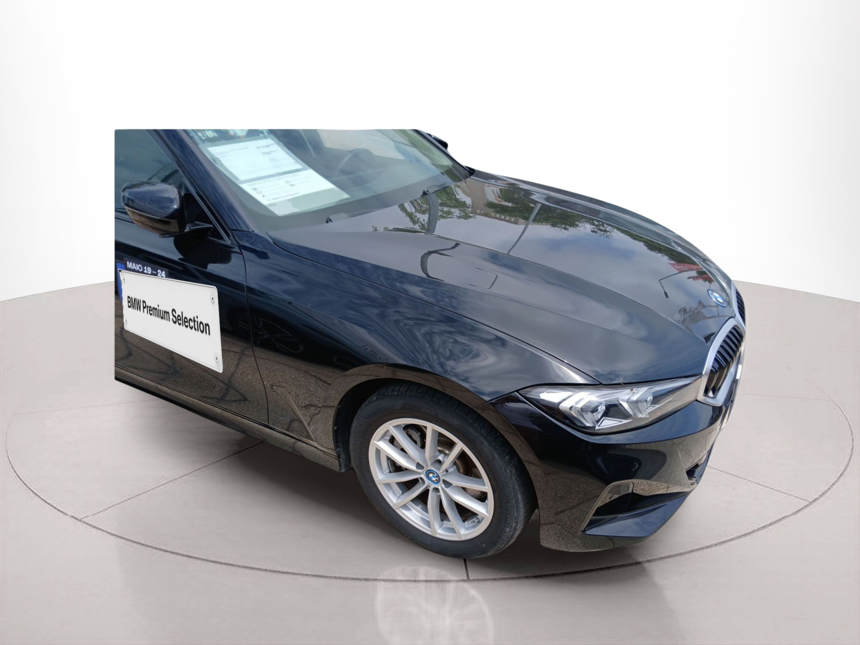 BMW Série 3 320e Touring color Negro. Año 2024. 150KW(204CV). Elétrico / Gasolina Híbrido. En concesionario Caetano Baviera Faro de Faro
