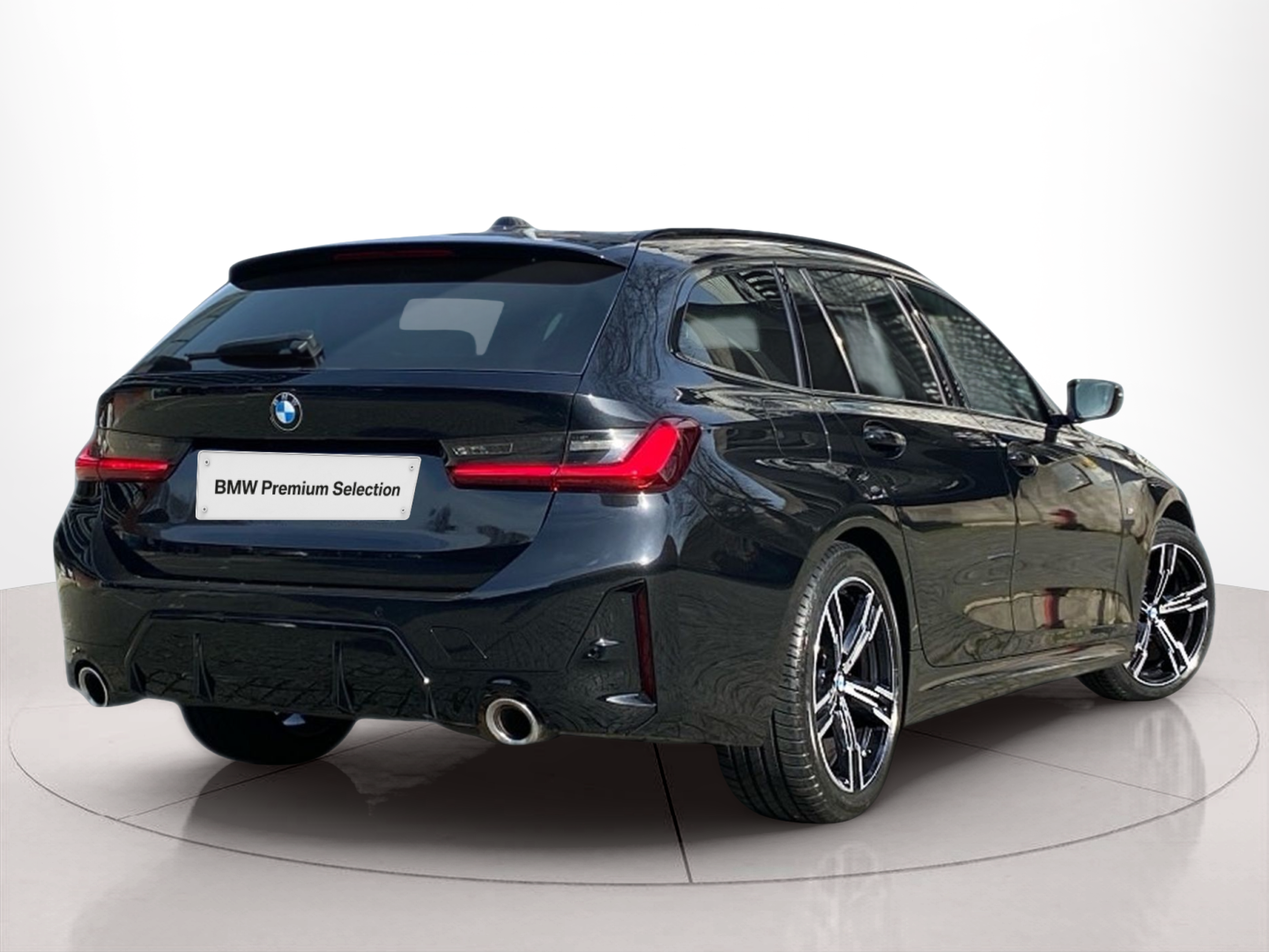 BMW Série 3 320d Touring color Negro. Año 2023. 140KW(190CV). Diesel. En concesionario Caetano Baviera Lisboa de Lisboa