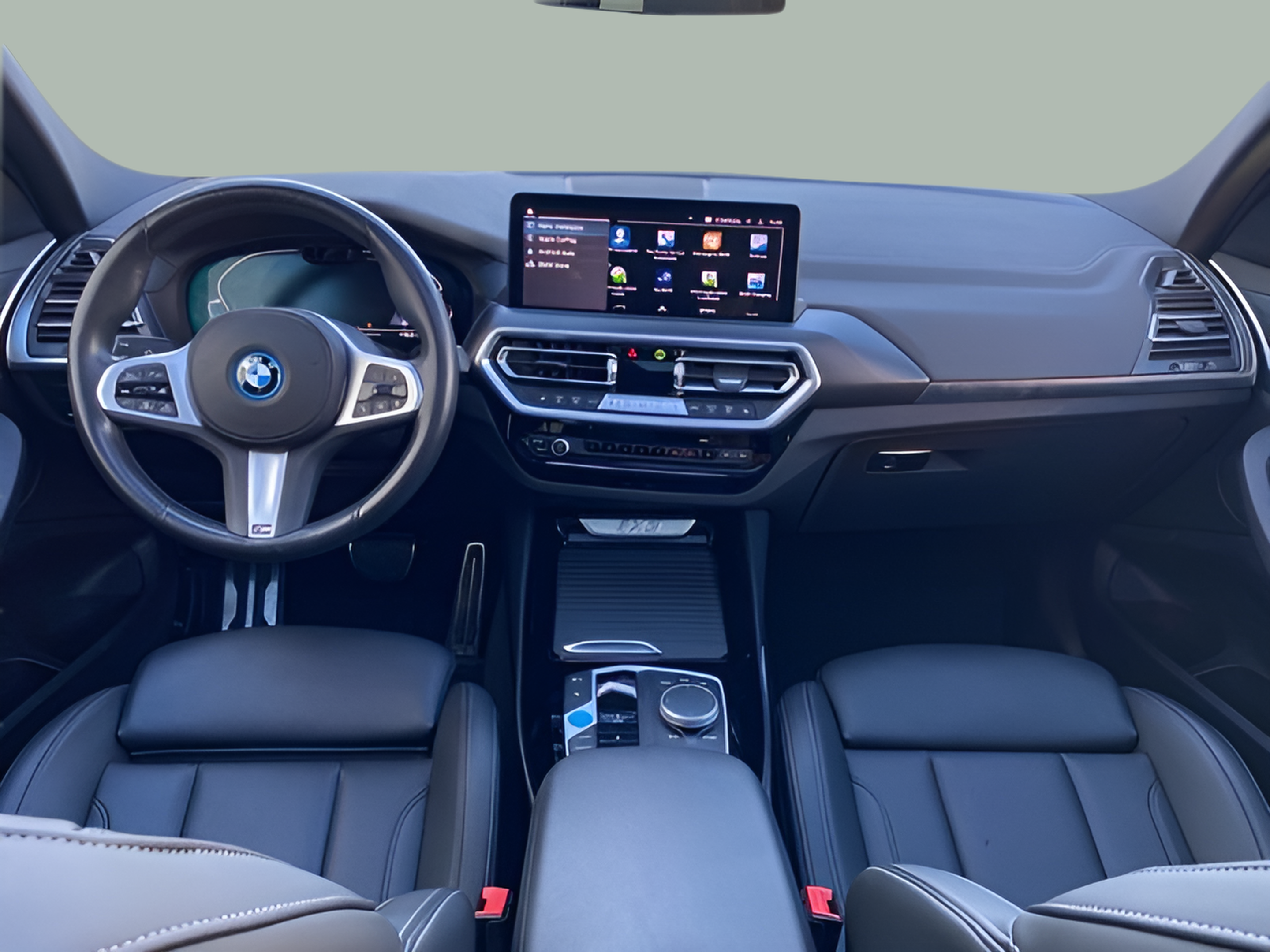 BMW iX3 iX3 80 kWh color Azul. Año 2023. 210KW(286CV). Elétrico. En concesionario Caetano Baviera Lisboa de Lisboa