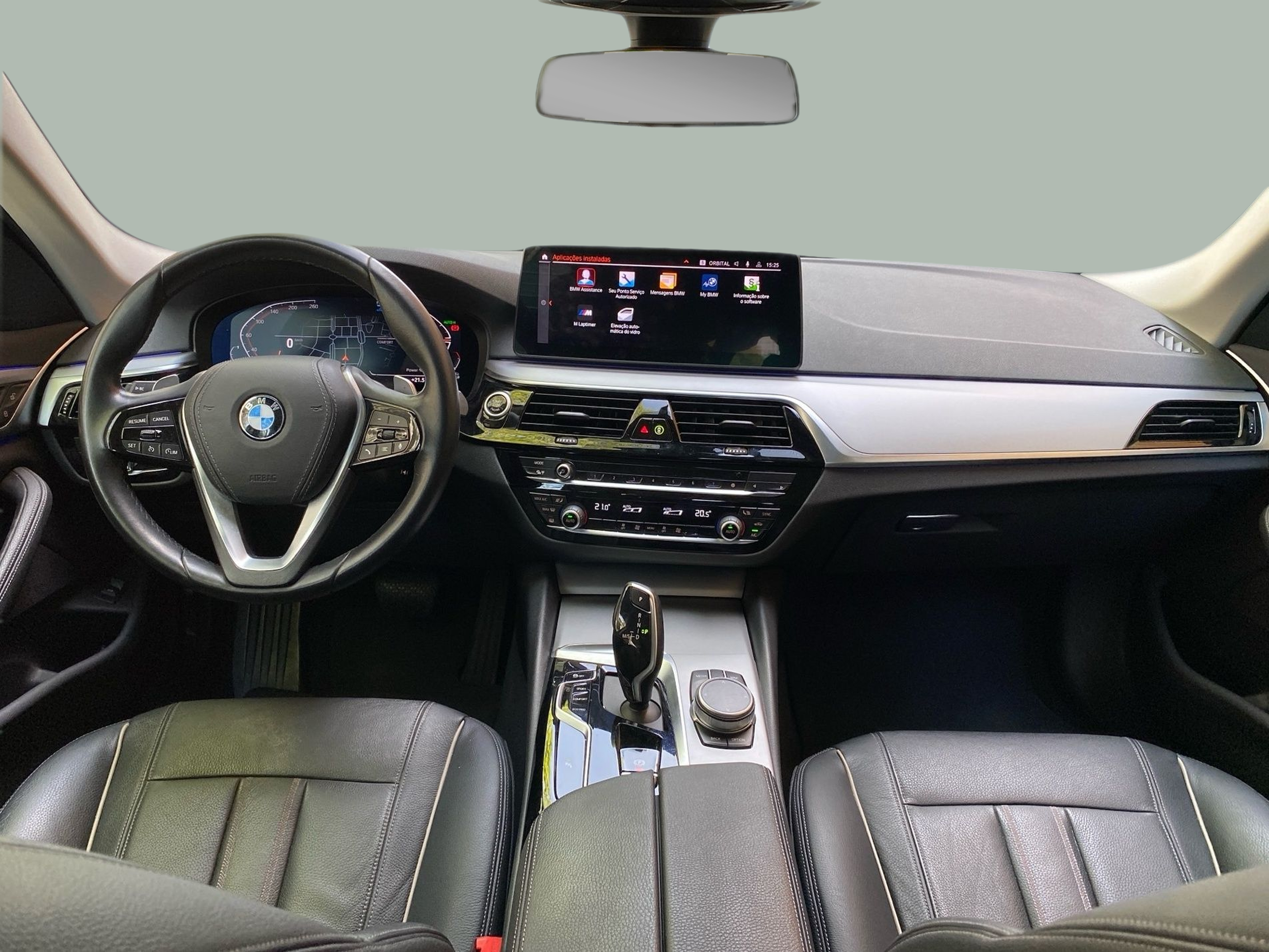 BMW Série 5 520d Touring color Azul. Año 2020. 140KW(190CV). Diesel. En concesionario Caetano Baviera Lisboa de Lisboa