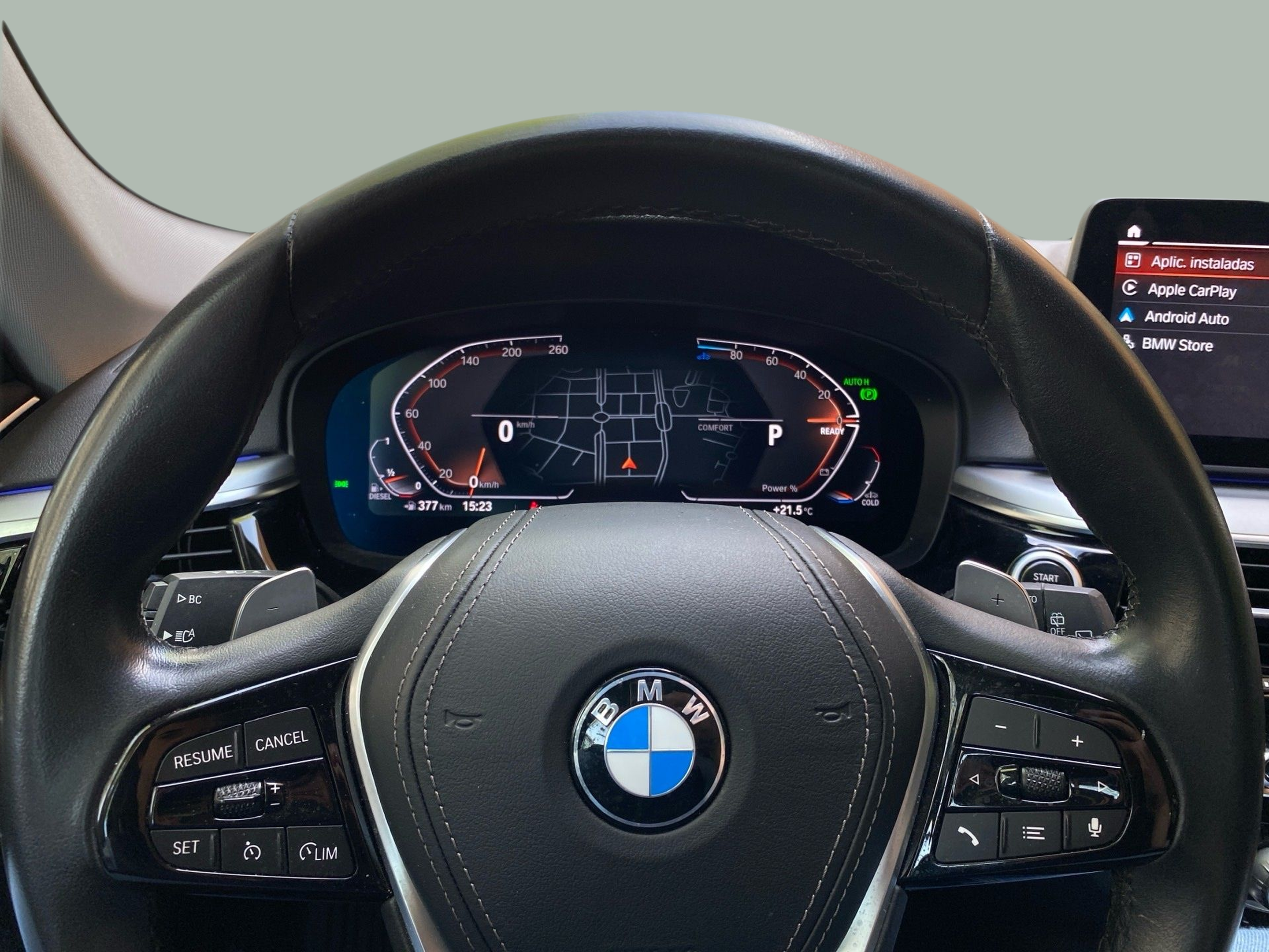 BMW Série 5 520d Touring color Azul. Año 2020. 140KW(190CV). Diesel. En concesionario Caetano Baviera Lisboa de Lisboa