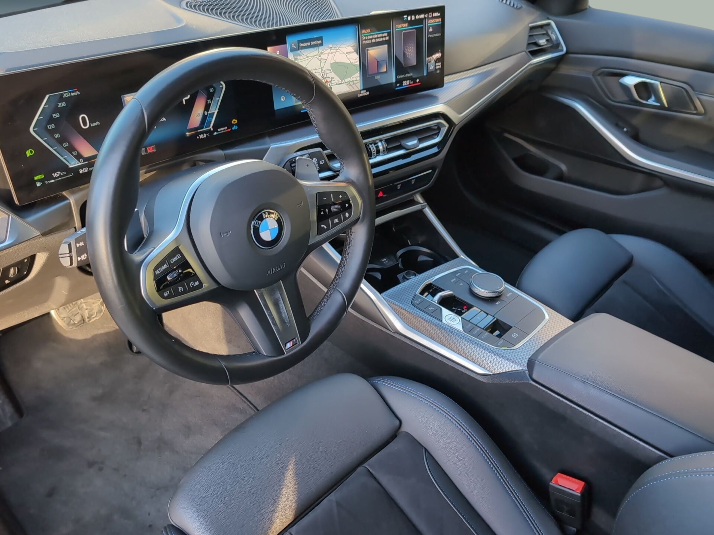 BMW Série 3 320d Touring color Gris. Año 2024. 140KW(190CV). Diesel. En concesionario Caetano Baviera Santa Maria da Feira de Santa Maria da Feira