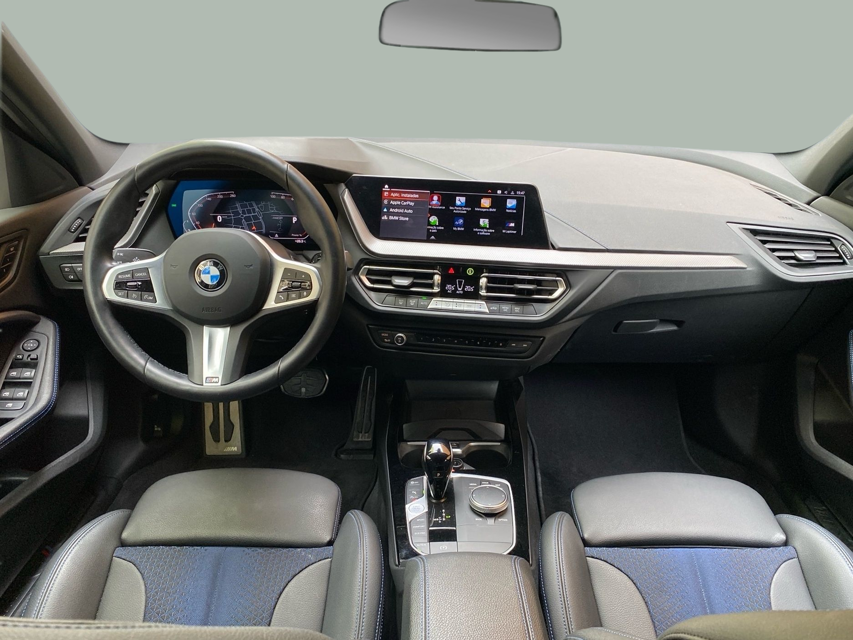 BMW Série 1 116d color Gris. Año 2024. 85KW(116CV). Diesel. En concesionario Caetano Baviera Cascais de Cascais