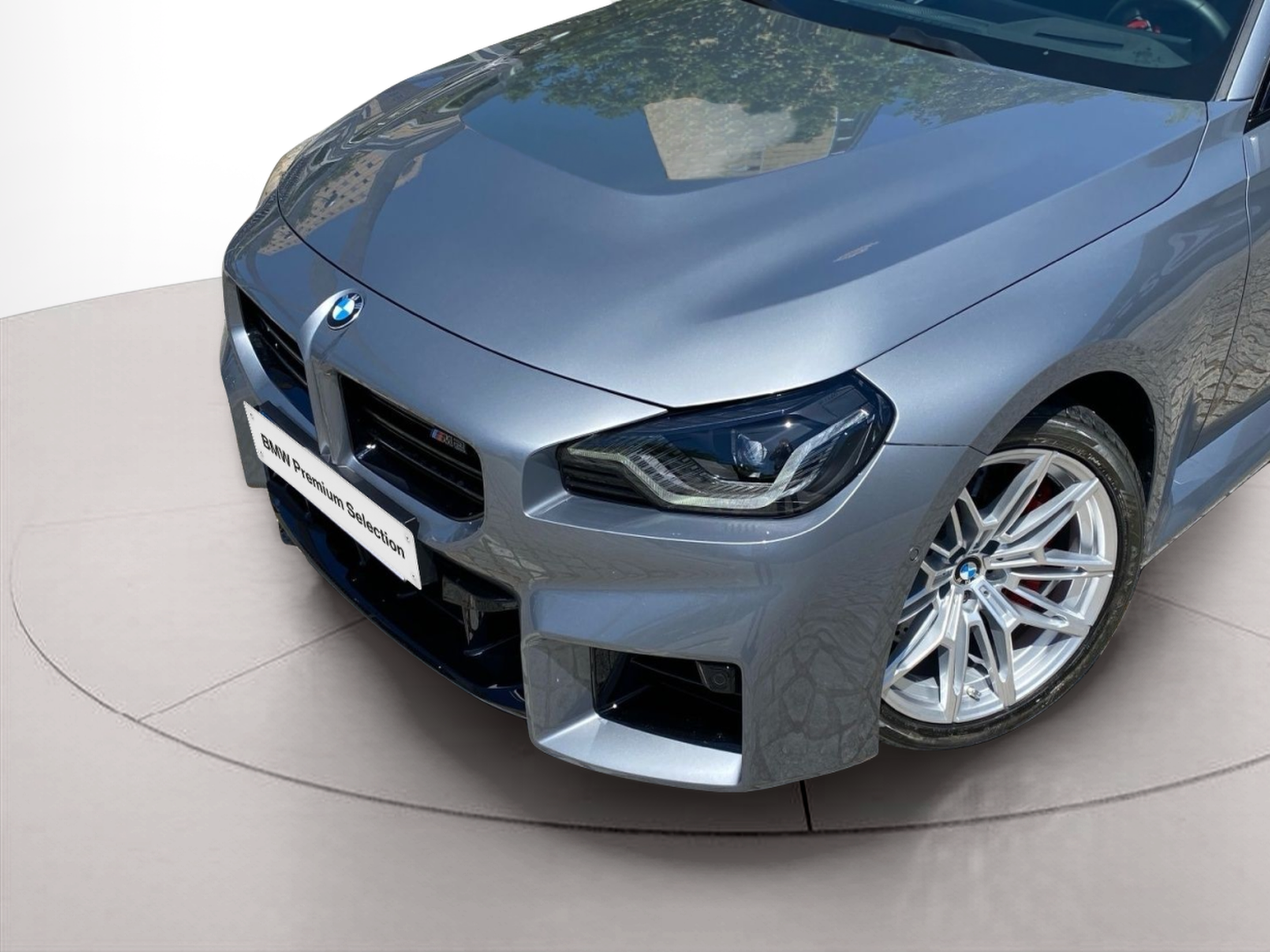BMW M M2 Coupé color Gris. Año 2024. 353KW(480CV). Gasolina. En concesionario Caetano Baviera Cascais de Cascais