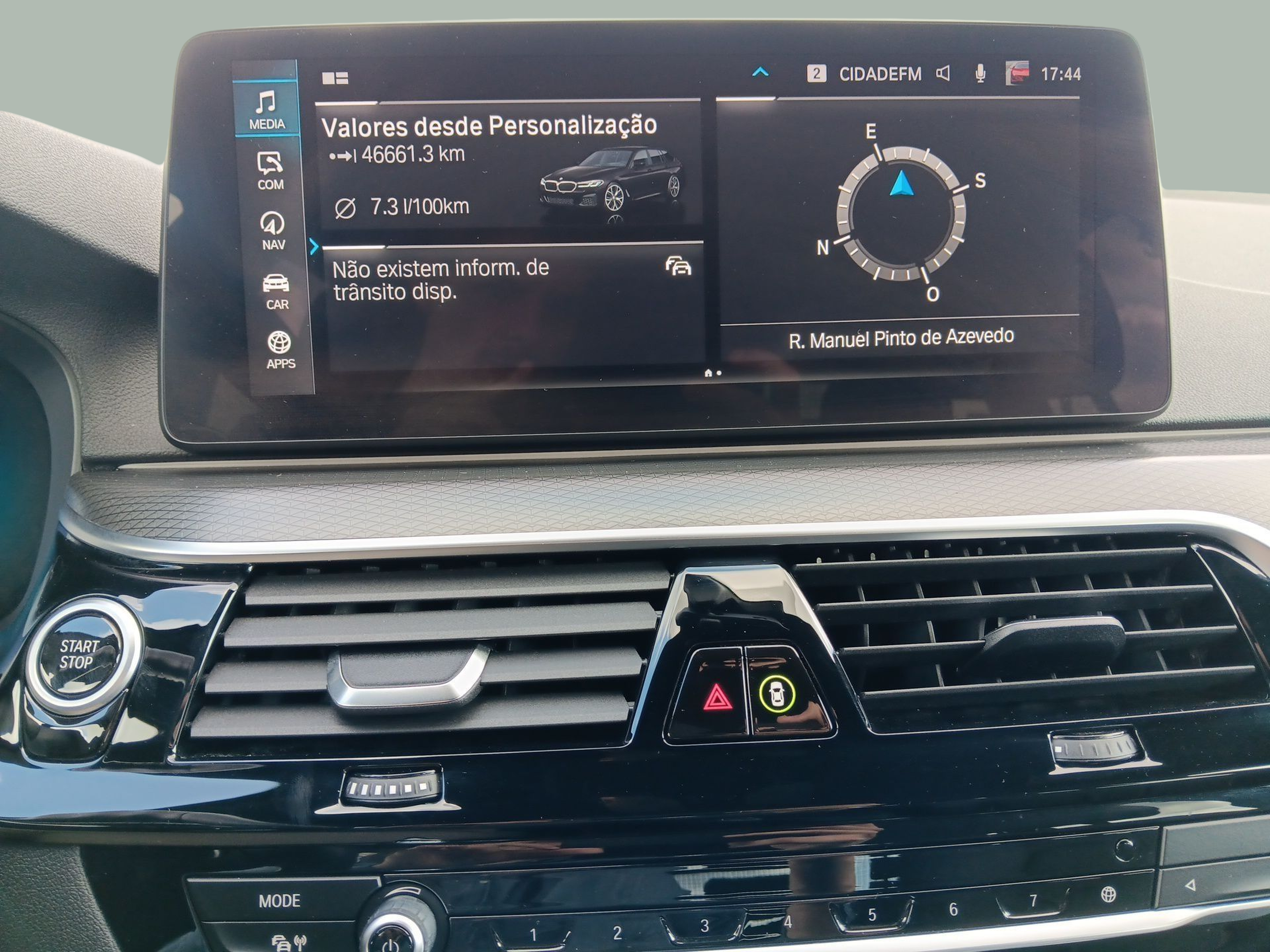BMW Série 5 530e Touring color Negro. Año 2021. 215KW(292CV). Elétrico / Gasolina Híbrido. En concesionario Caetano Baviera Maia de Maia