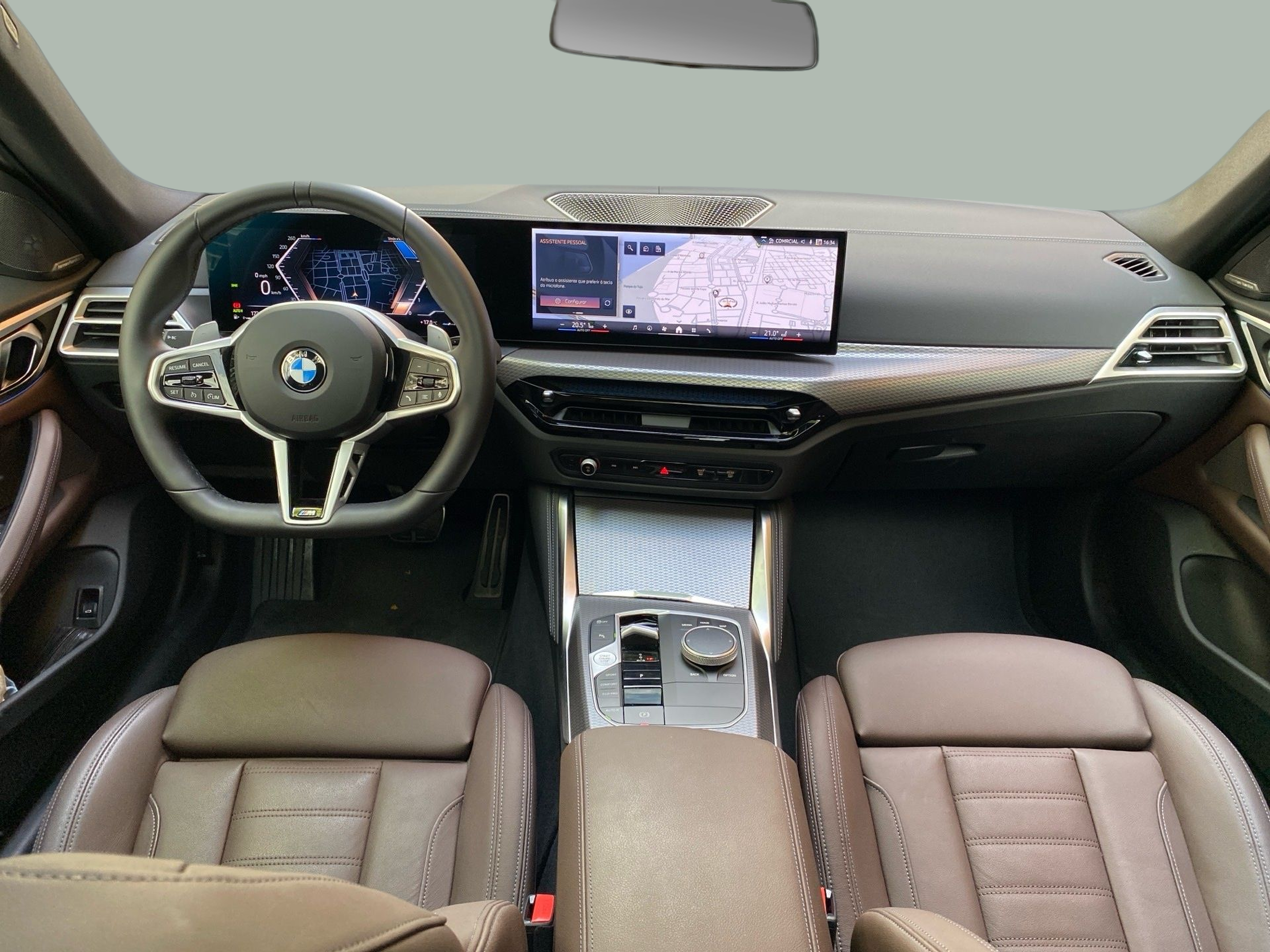 BMW Série 4 420d Berlina color Gris. Año 2024. 140KW(190CV). Diesel. En concesionario Caetano Baviera Lisboa de Lisboa