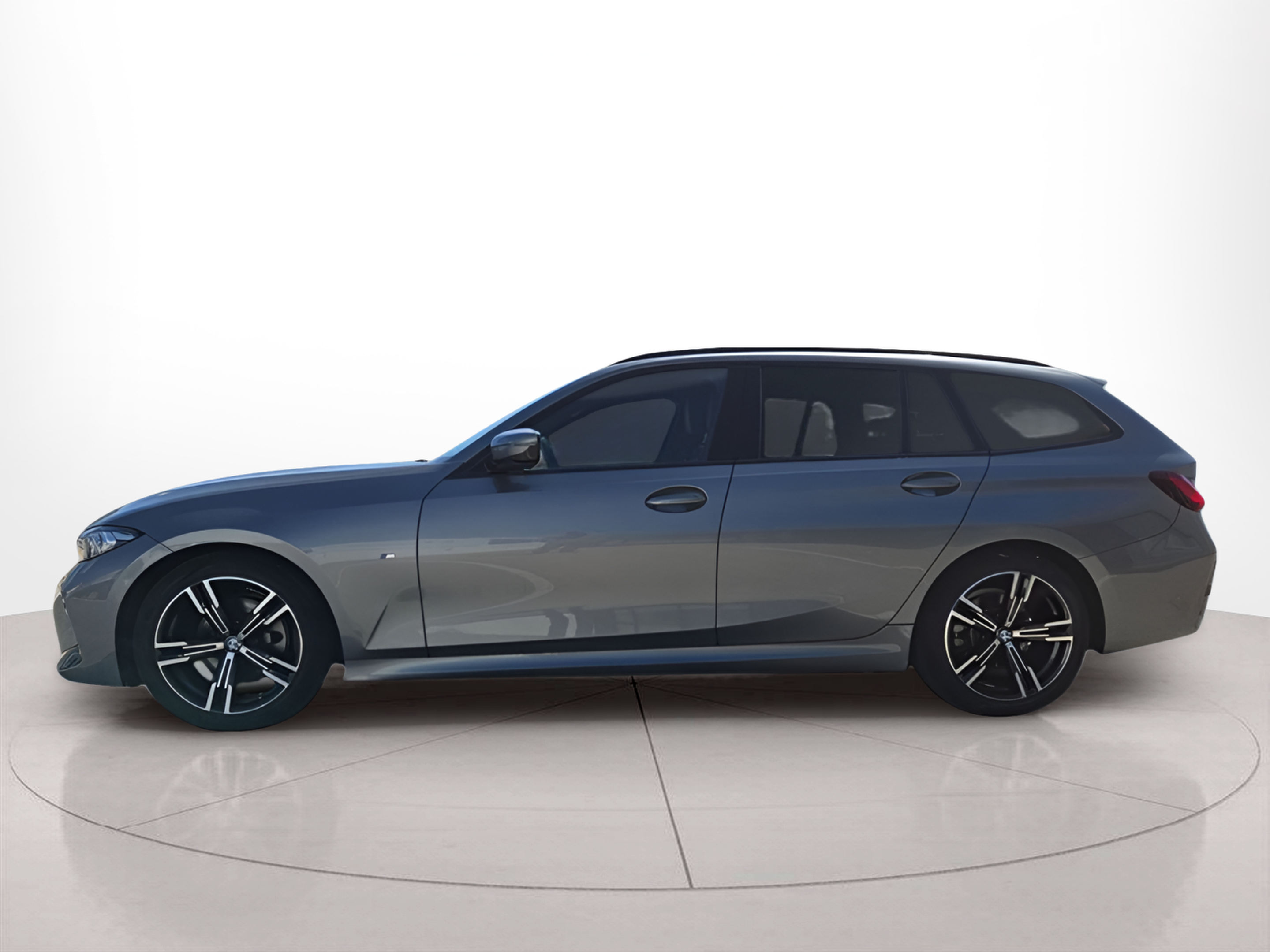 BMW Série 3 320d Touring color Gris. Año 2023. 140KW(190CV). Diesel. En concesionario Caetano Baviera Faro de Faro