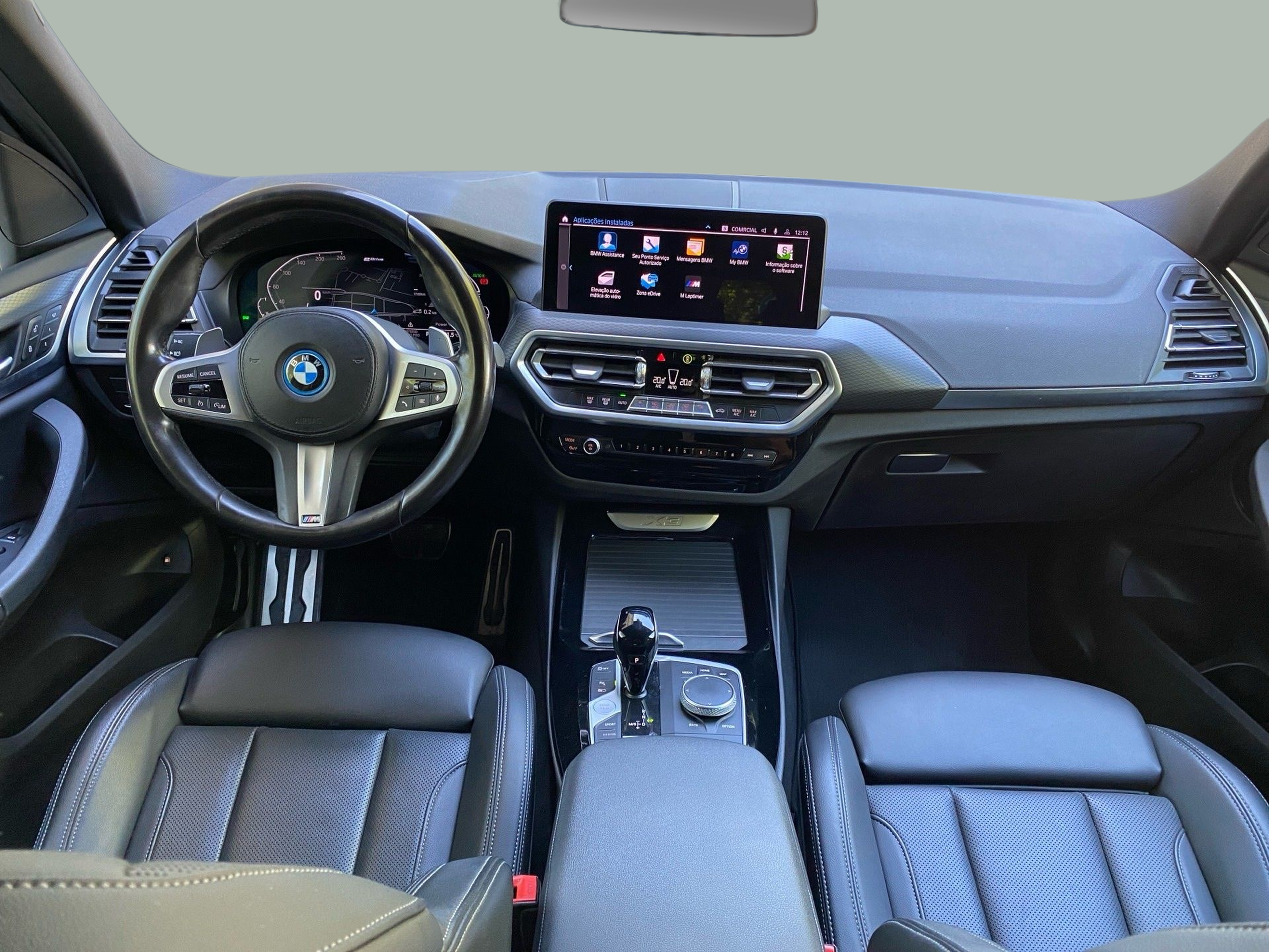 BMW X3 xDrive30e color Gris. Año 2021. 215KW(292CV). Elétrico / Gasolina Híbrido. En concesionario Caetano Baviera Lisboa de Lisboa