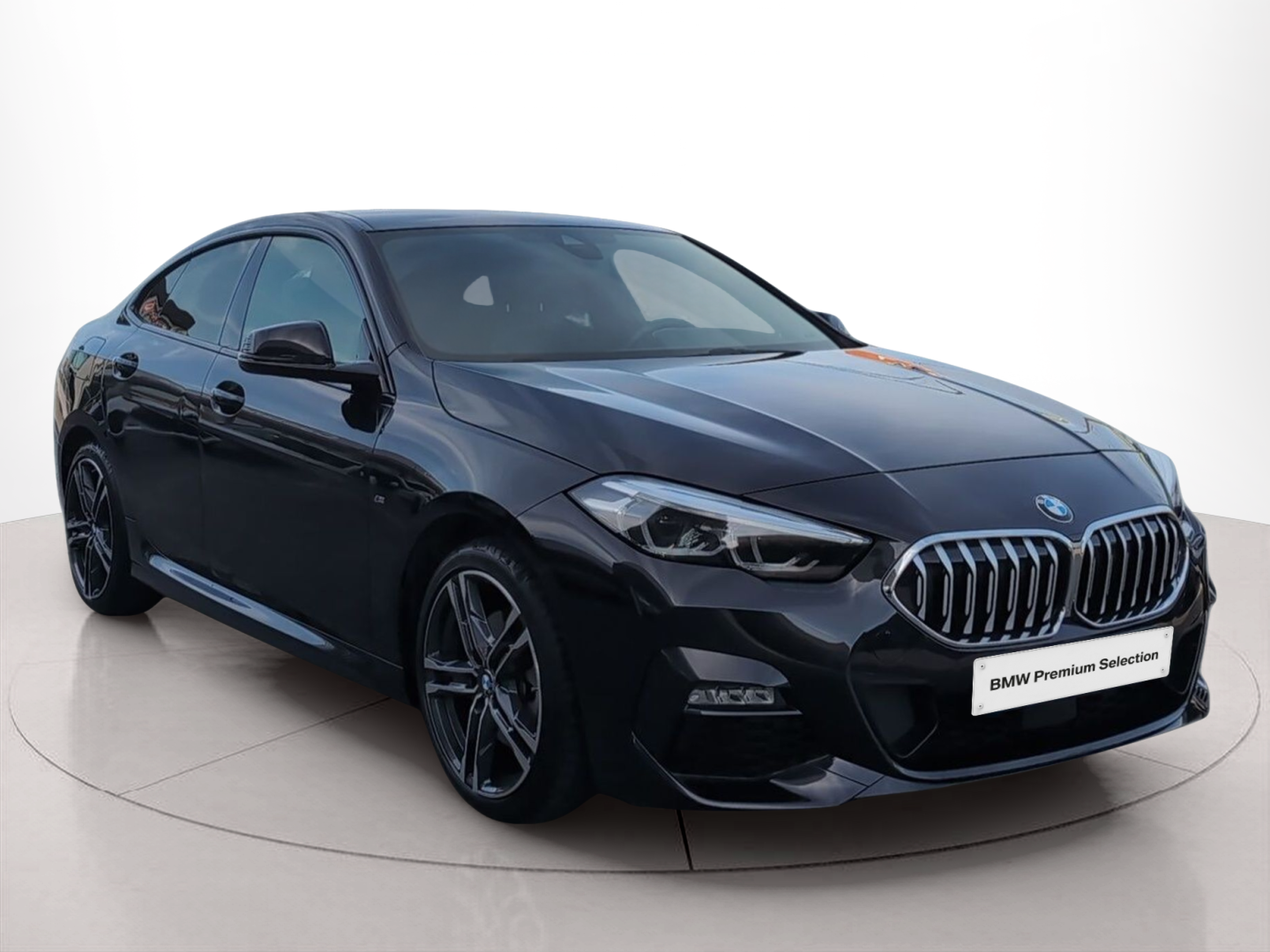 BMW Série 2 216d Gran Coupe color Negro. Año 2024. 85KW(116CV). Diesel. En concesionario Caetano Baviera Santa Maria da Feira de Santa Maria da Feira