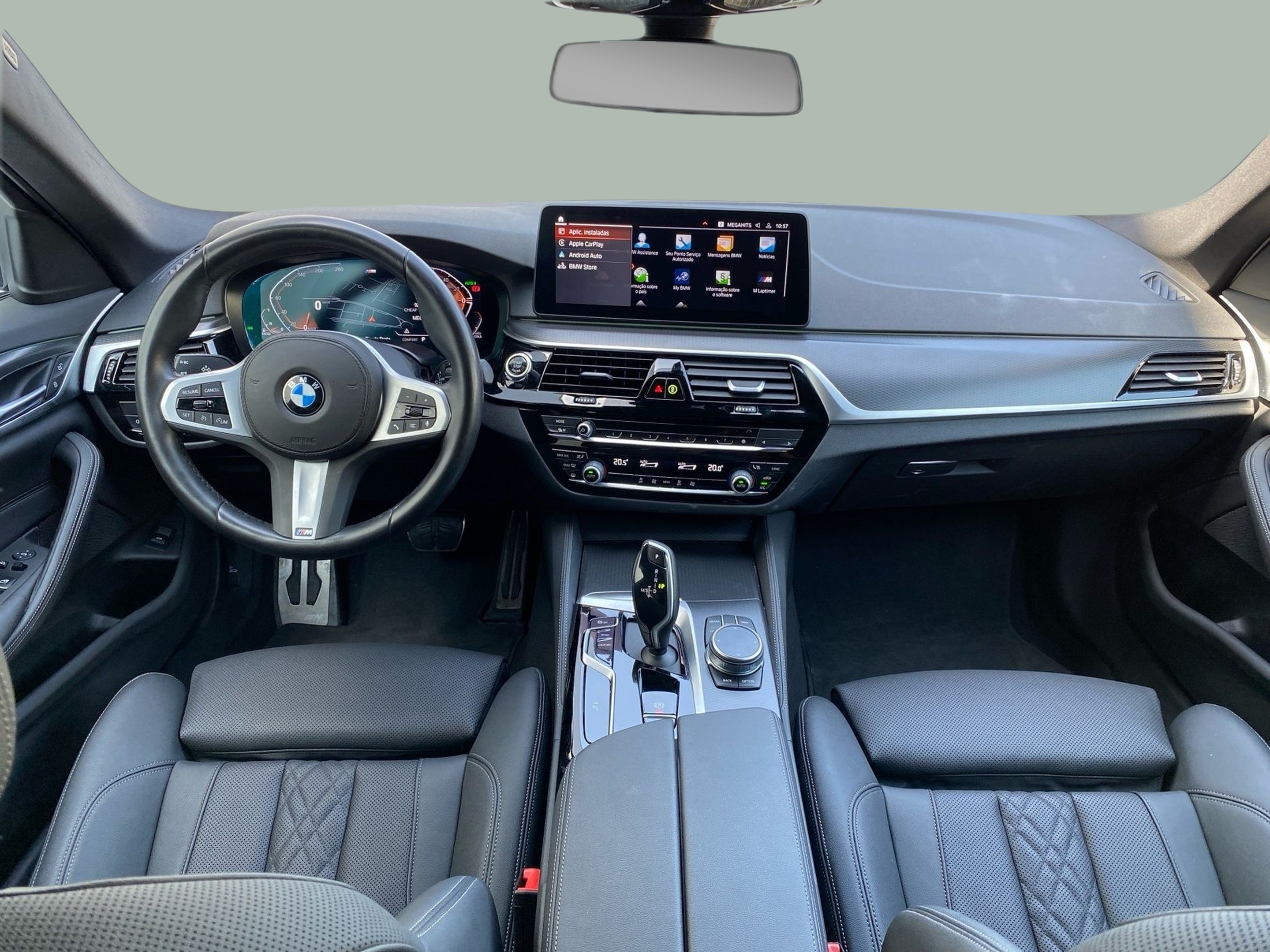 BMW Série 5 520d Touring color Gris. Año 2024. 140KW(190CV). Diesel. En concesionario Caetano Baviera Lisboa de Lisboa