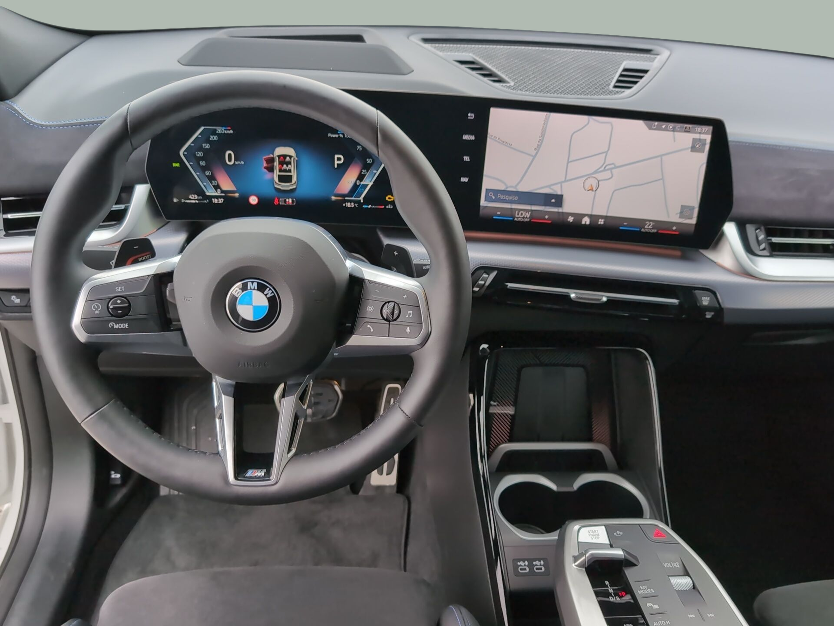 BMW X2 sDrive18d color Blanco. Año 2024. 110KW(150CV). Diesel. En concesionario Caetano Baviera Aveiro de Aveiro