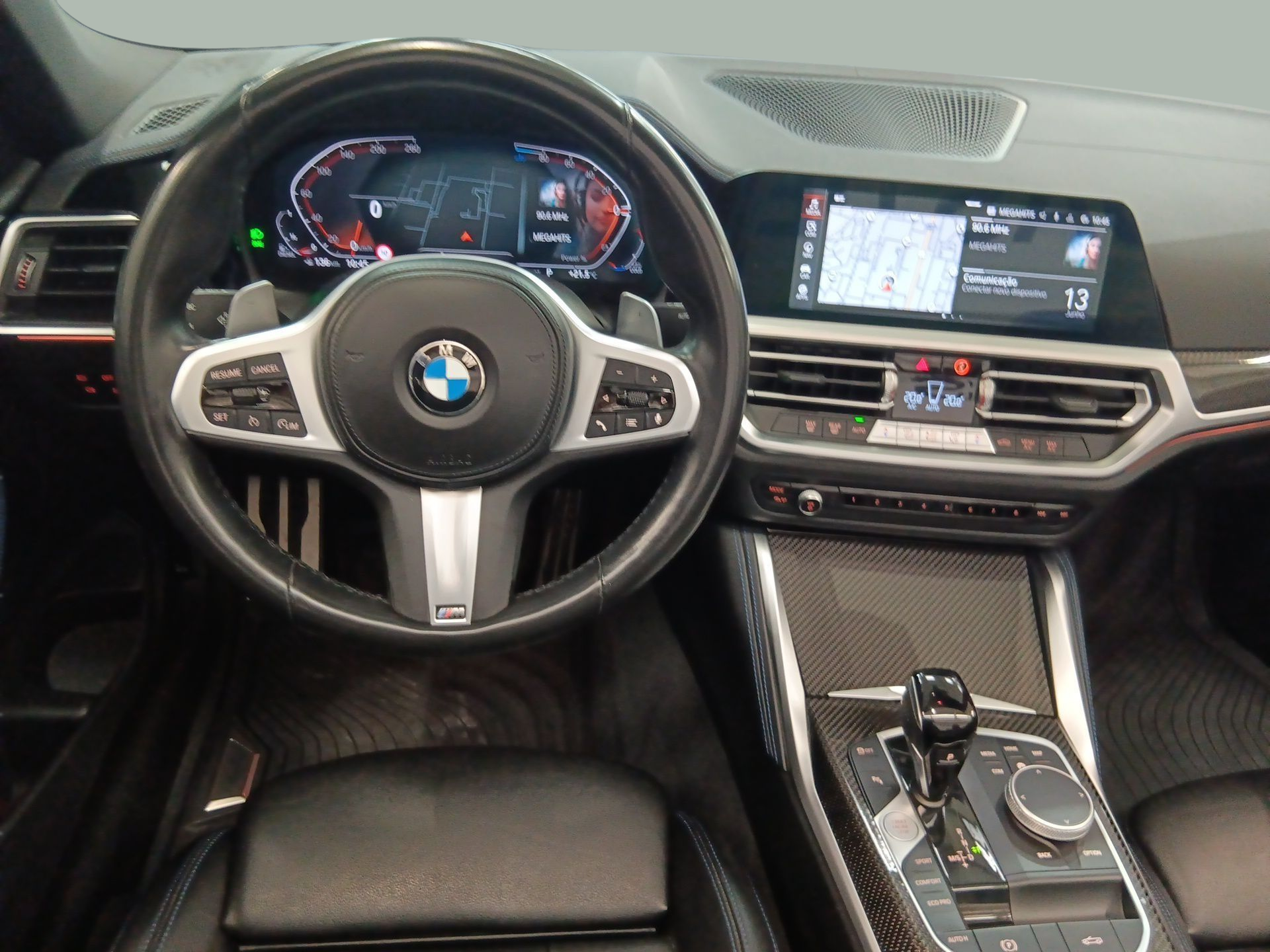 BMW Série 4 420d Cabrio color Gris. Año 2021. 140KW(190CV). Diesel. En concesionario Caetano Baviera Porto de Porto