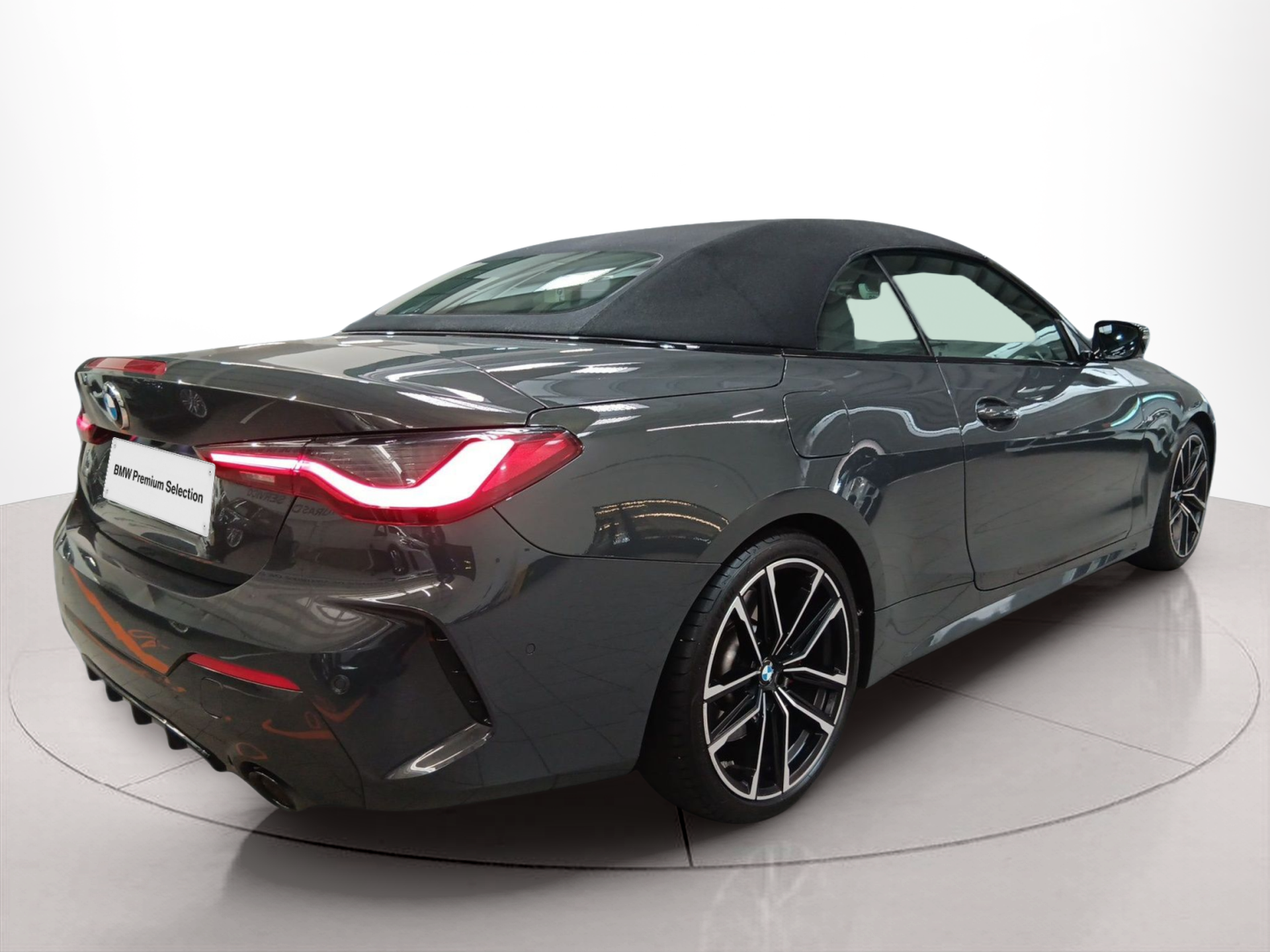 BMW Série 4 420d Cabrio color Gris. Año 2021. 140KW(190CV). Diesel. En concesionario Caetano Baviera Porto de Porto