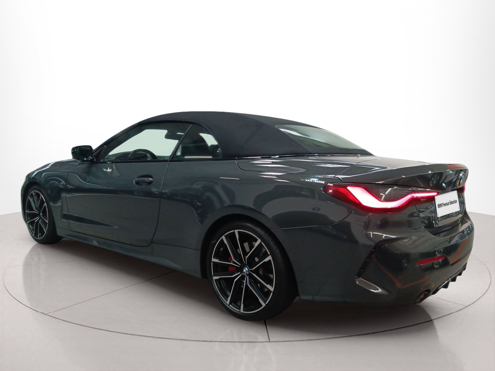 BMW Série 4 420d Cabrio color Gris. Año 2021. 140KW(190CV). Diesel. En concesionario Caetano Baviera Porto de Porto
