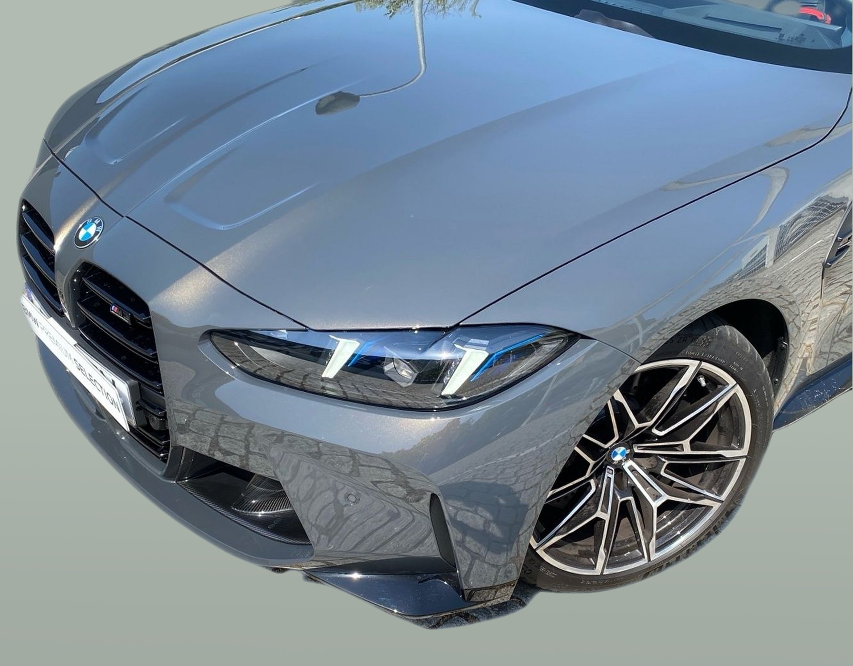 BMW M M3 Competition Berlina color Gris. Año 2024. 390KW(530CV). Gasolina. En concesionario Caetano Baviera Lisboa de Lisboa