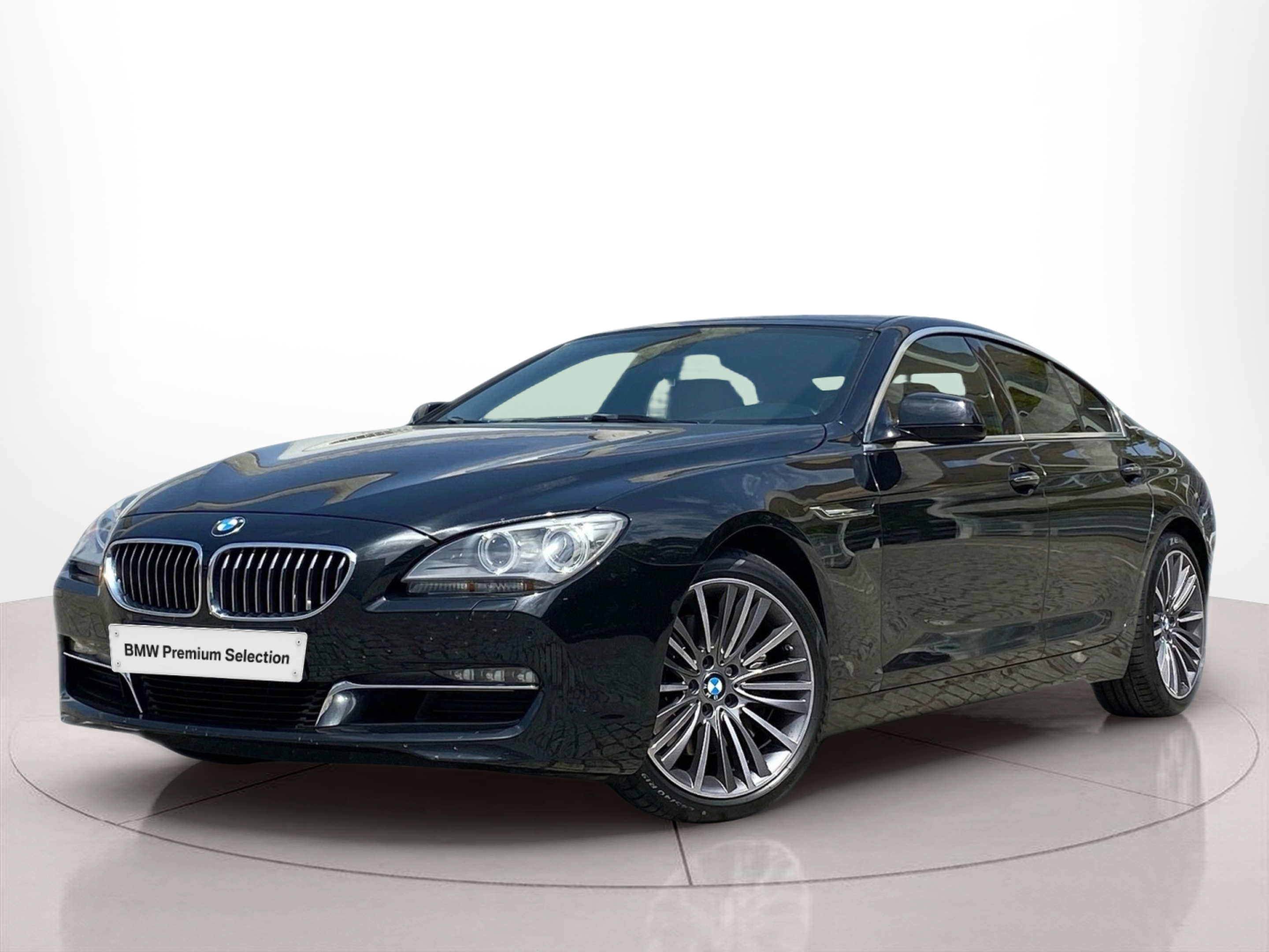 Fotos de BMW Série 6 640d Gran Coupe color Negro. Año 2014. 230KW(313CV). Diesel. En concesionario Caetano Baviera Lisboa de Lisboa