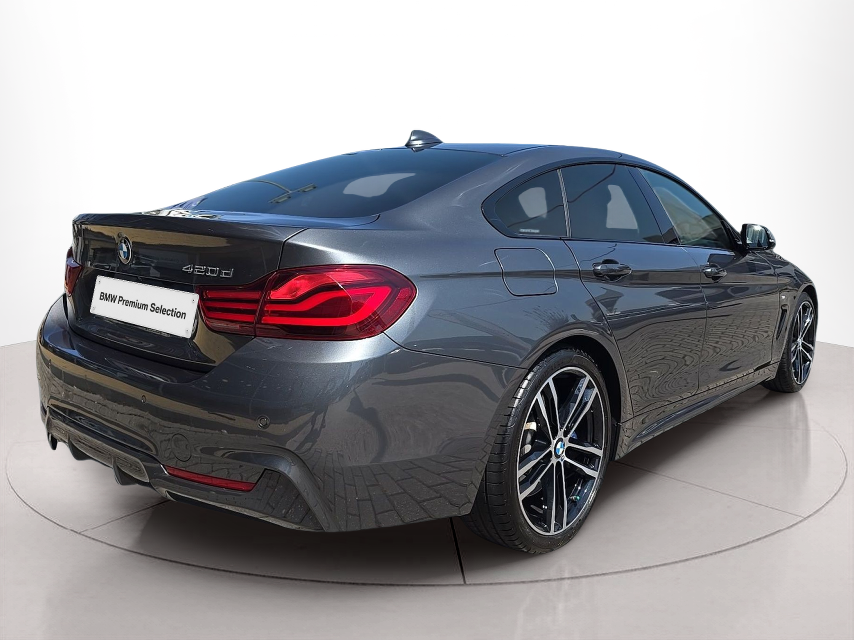 BMW Série 4 420d Gran Coupe color Gris. Año 2019. 140KW(190CV). Diesel. En concesionario Caetano Baviera Santa Maria da Feira de Santa Maria da Feira