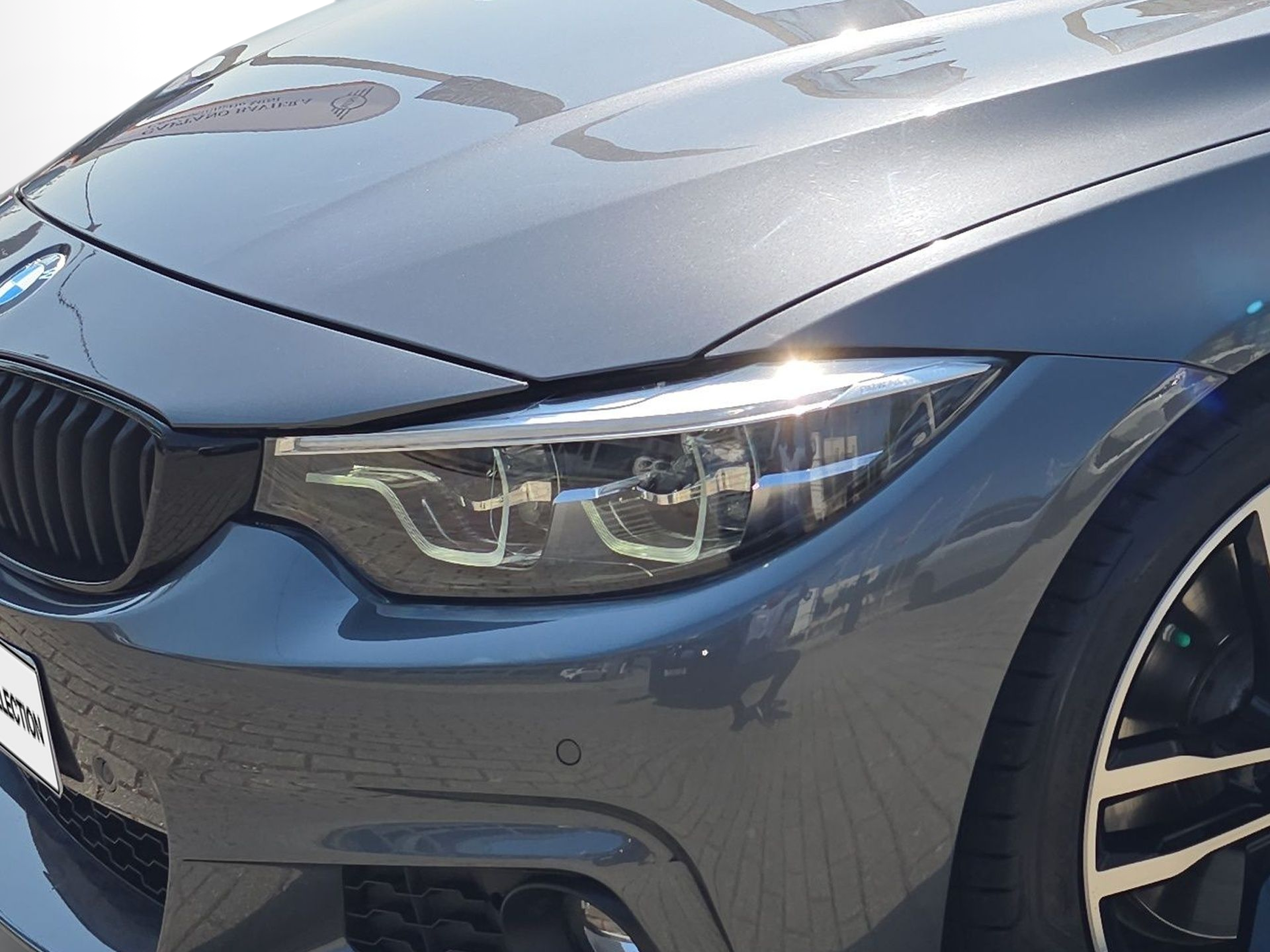 BMW Série 4 420d Gran Coupe color Gris. Año 2019. 140KW(190CV). Diesel. En concesionario Caetano Baviera Santa Maria da Feira de Santa Maria da Feira