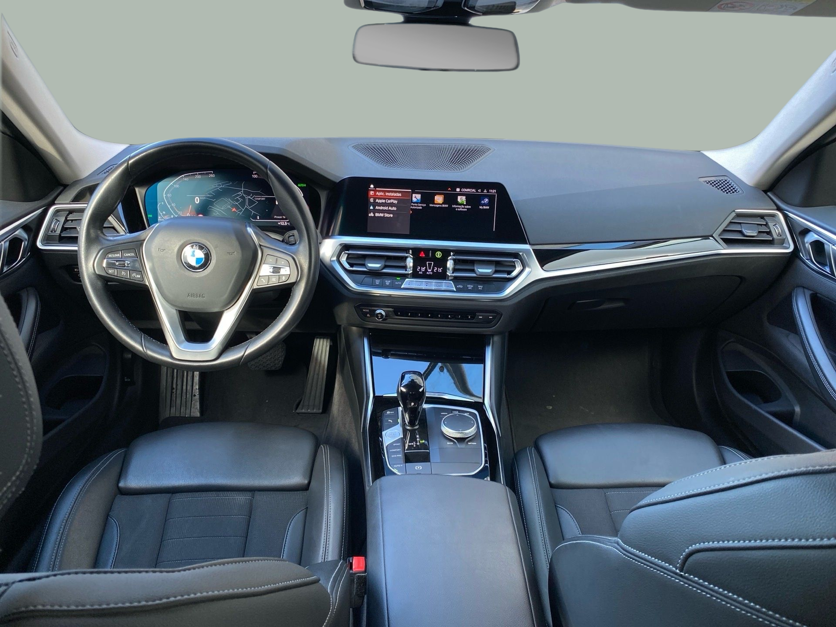 BMW Série 4 420d Coupe color Azul. Año 2021. 140KW(190CV). Diesel. En concesionario Caetano Cascais de Cascais