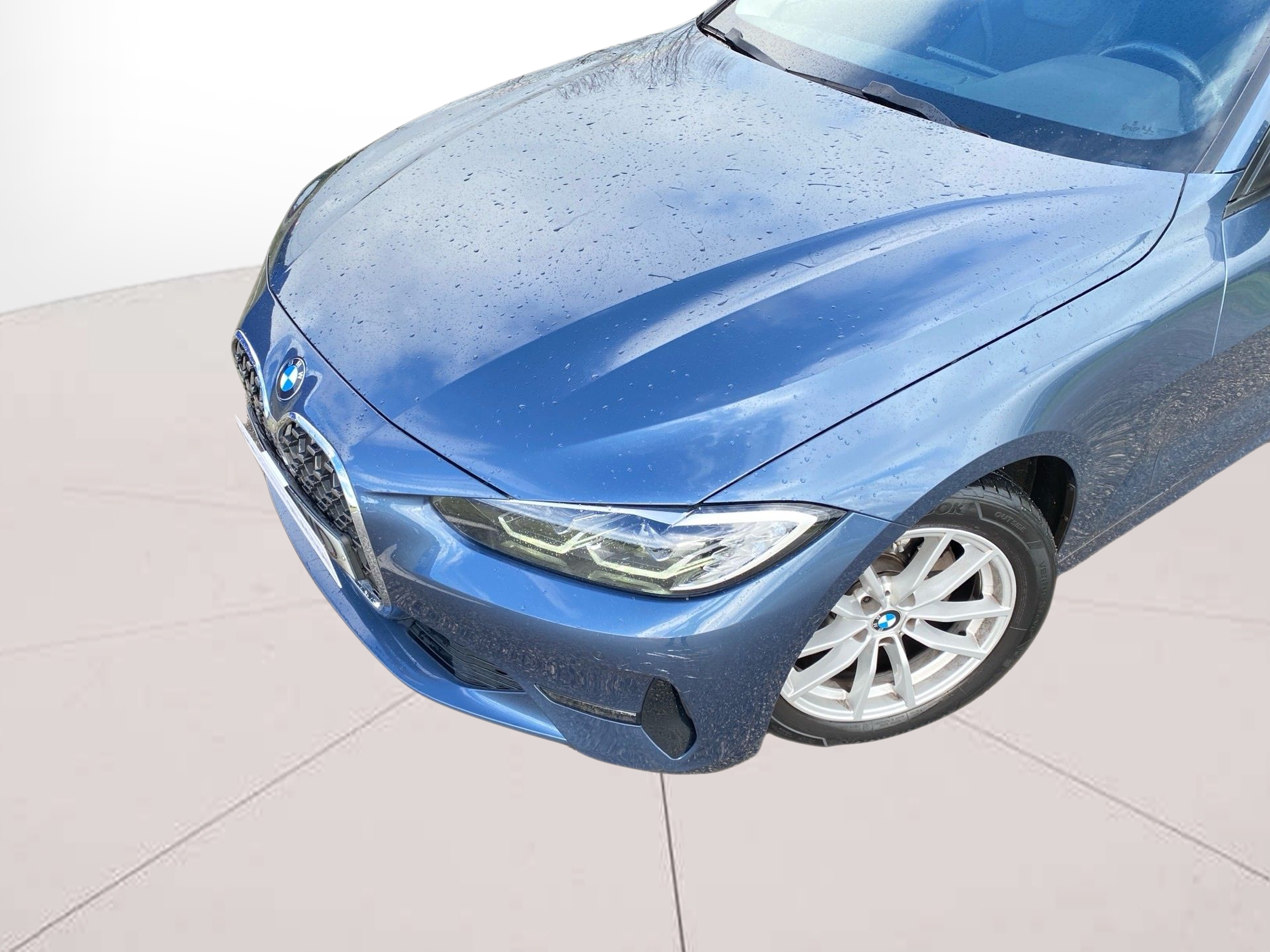 BMW Série 4 420d Coupe color Azul. Año 2021. 140KW(190CV). Diesel. En concesionario Caetano Cascais de Cascais