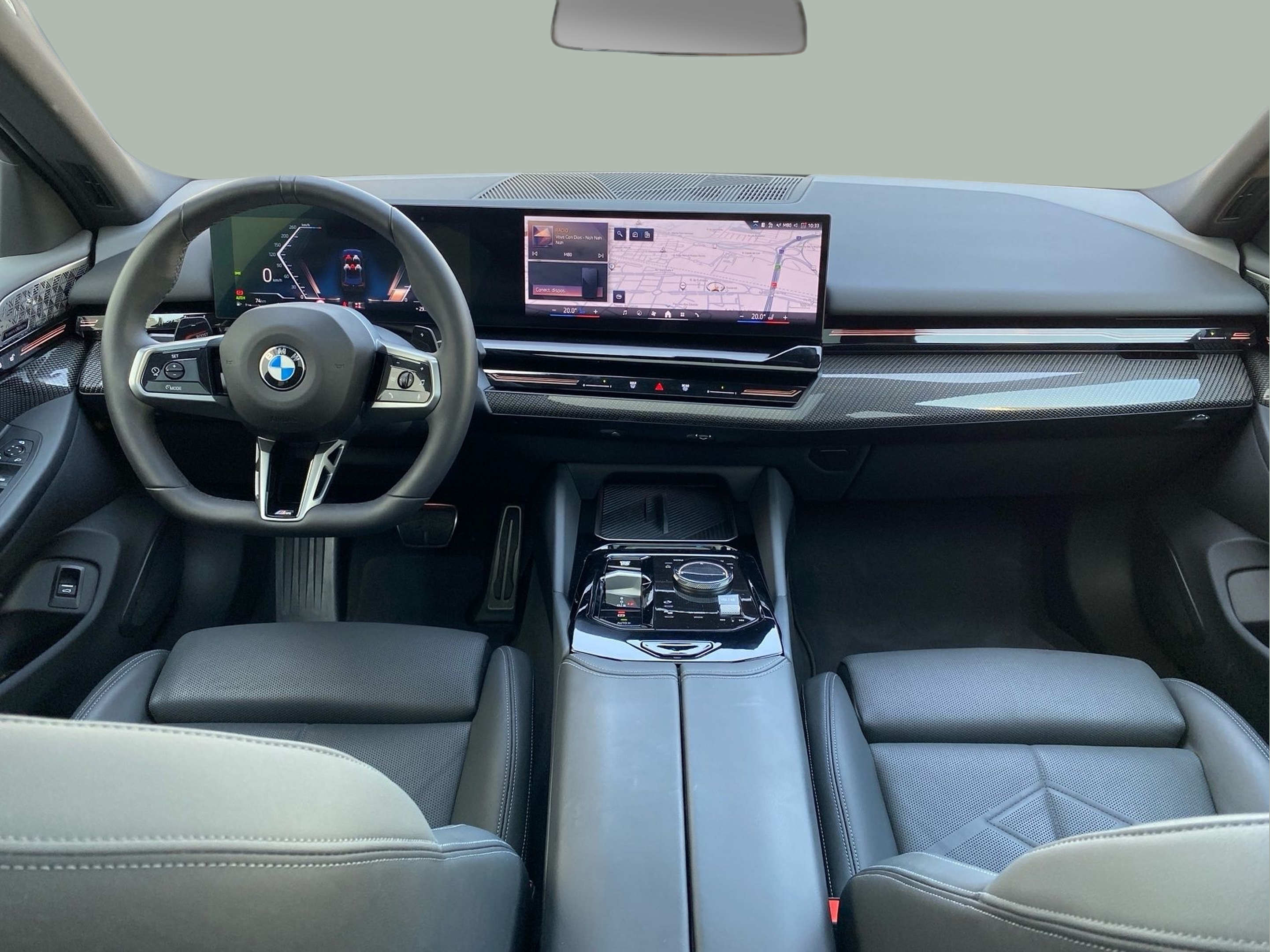 BMW Série 5 520d Touring color Negro. Año 2024. 145KW(197CV). Diesel. En concesionario Caetano Lisboa de Lisboa