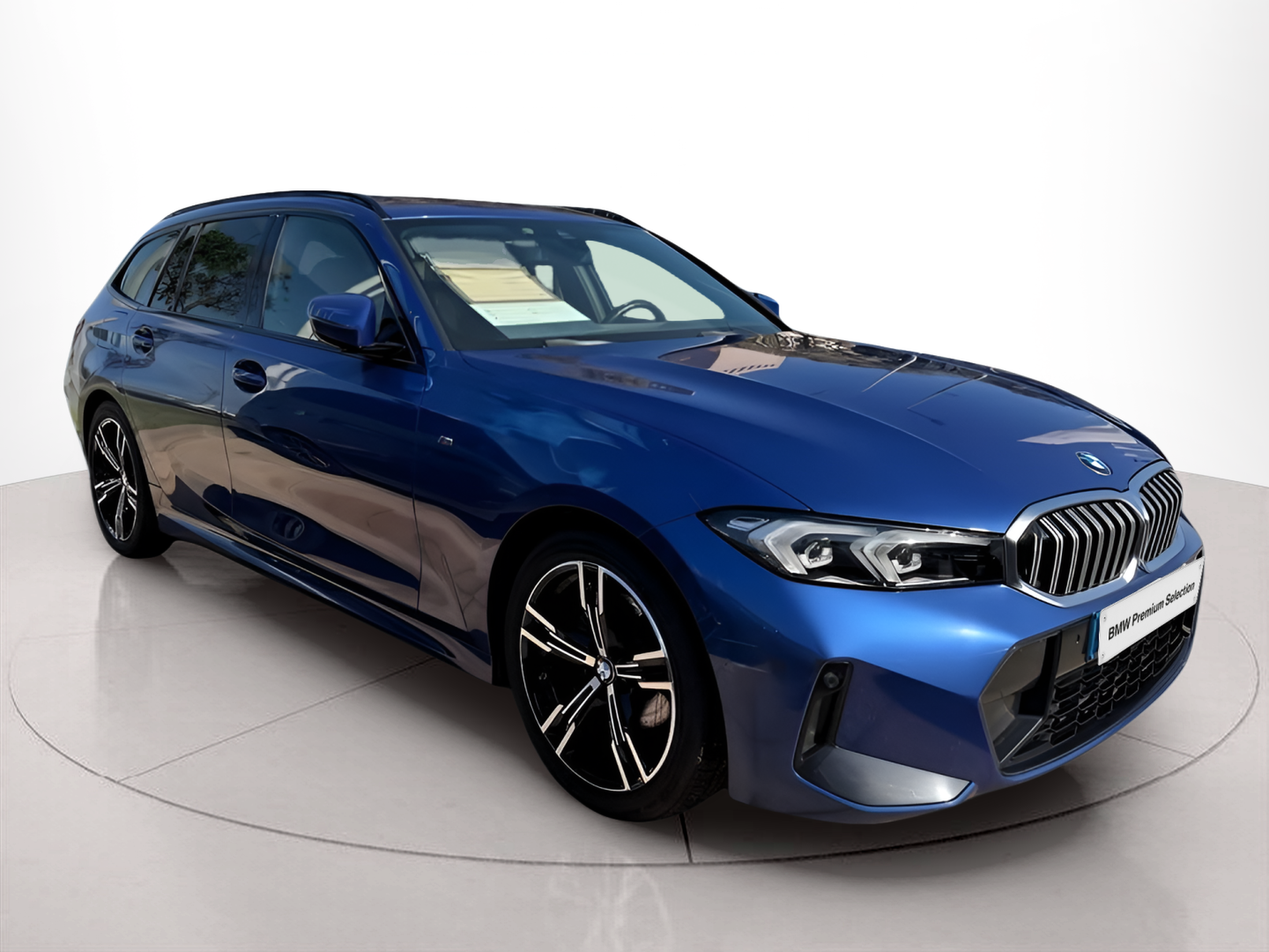 BMW Série 3 320d Touring color Azul. Año 2024. 140KW(190CV). Diesel. En concesionario Caetano Baviera Faro de Faro