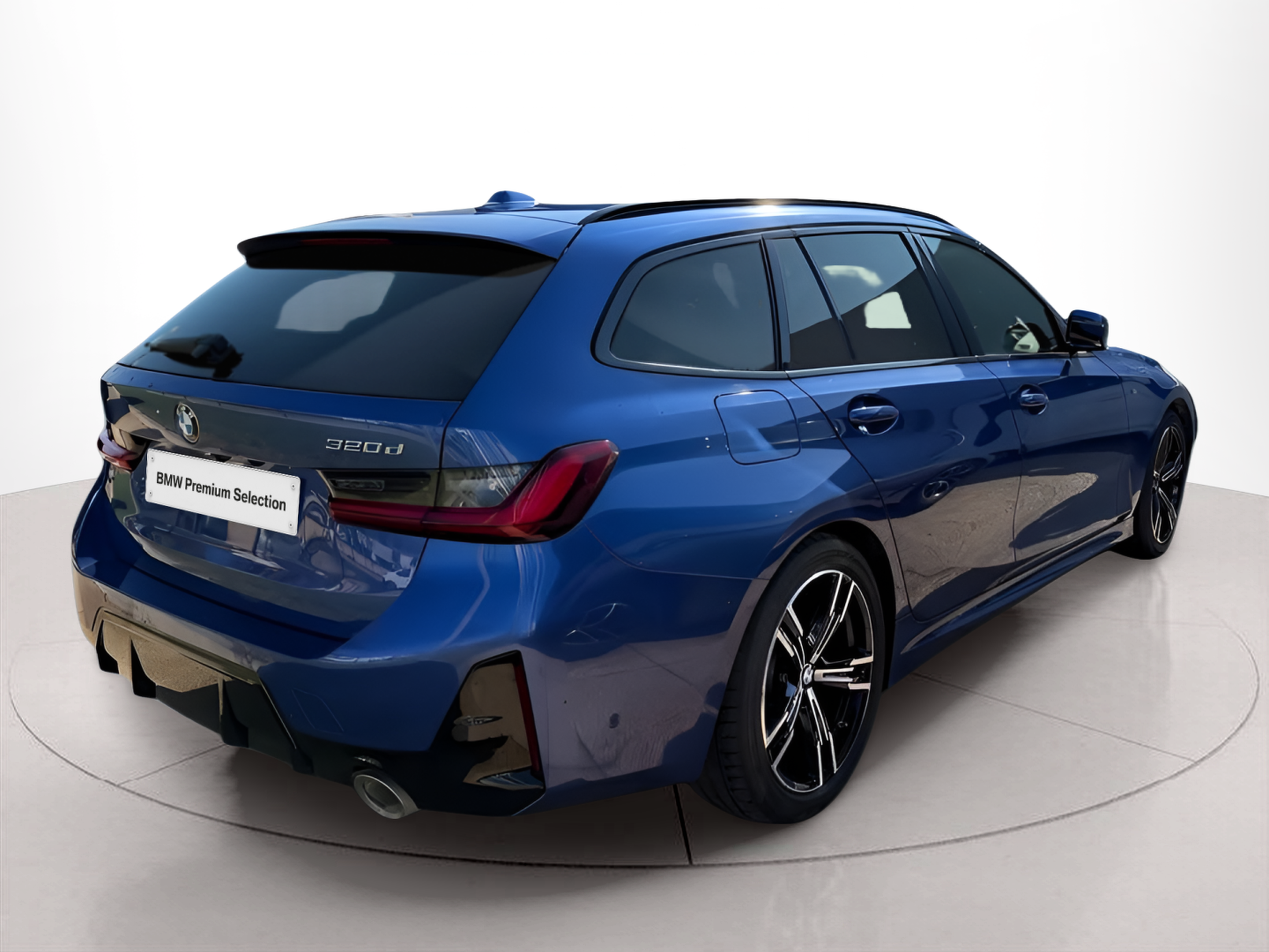 BMW Série 3 320d Touring color Azul. Año 2024. 140KW(190CV). Diesel. En concesionario Caetano Baviera Faro de Faro