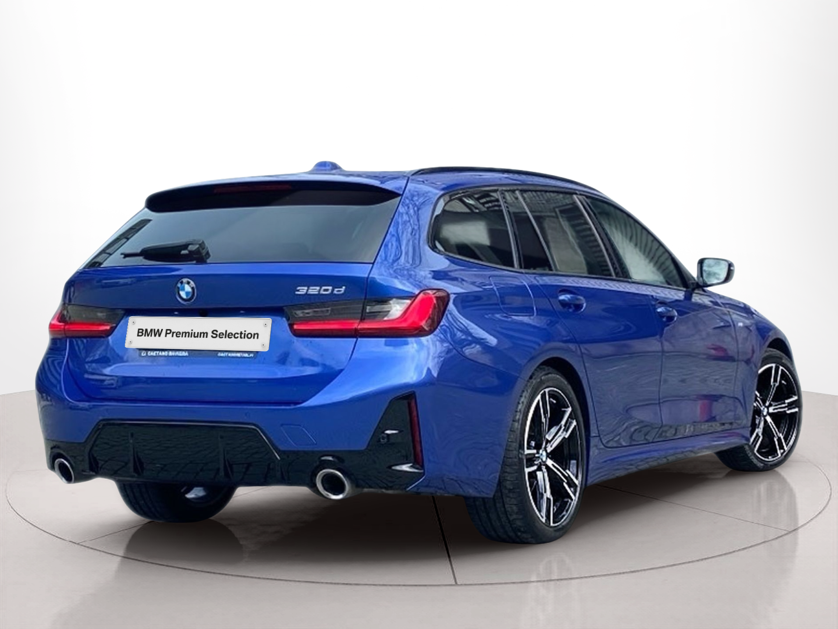BMW Série 3 320d Touring color Azul. Año 2024. 140KW(190CV). Diesel. En concesionario Caetano Cascais de Cascais