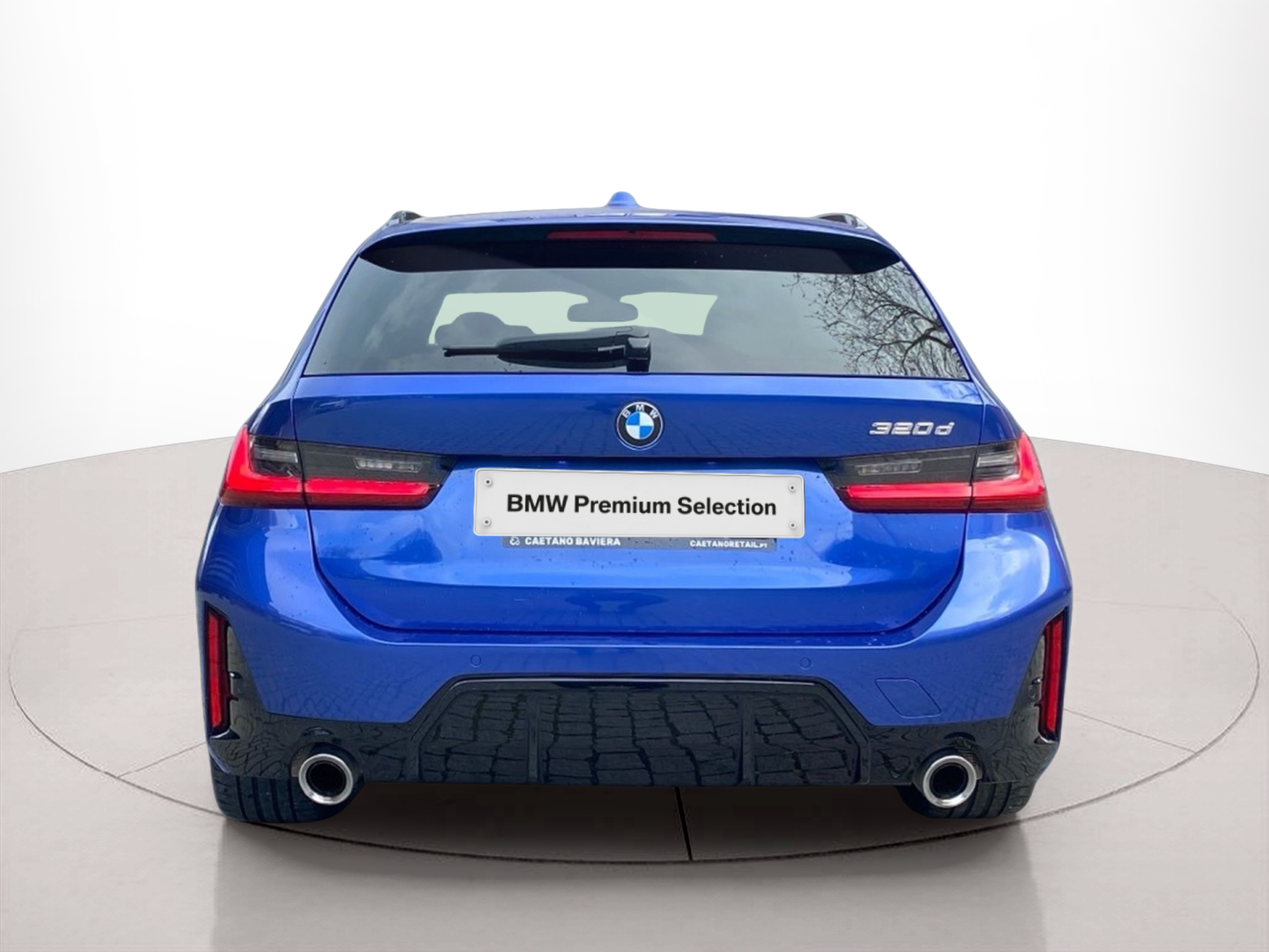 BMW Série 3 320d Touring color Azul. Año 2024. 140KW(190CV). Diesel. En concesionario Caetano Cascais de Cascais