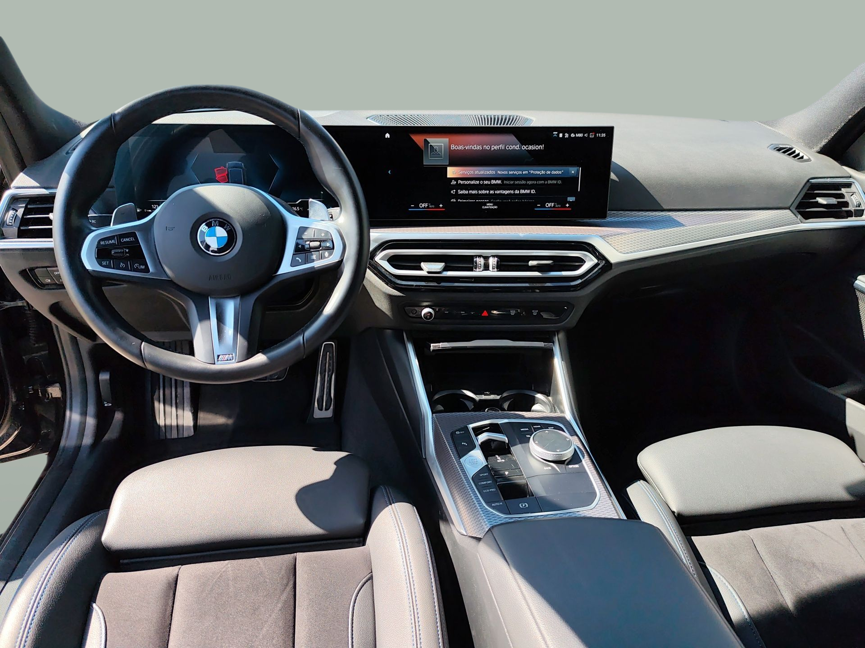 BMW Série 3 320d Touring color Negro. Año 2024. 140KW(190CV). Diesel. En concesionario Caetano Baviera Aveiro de Aveiro