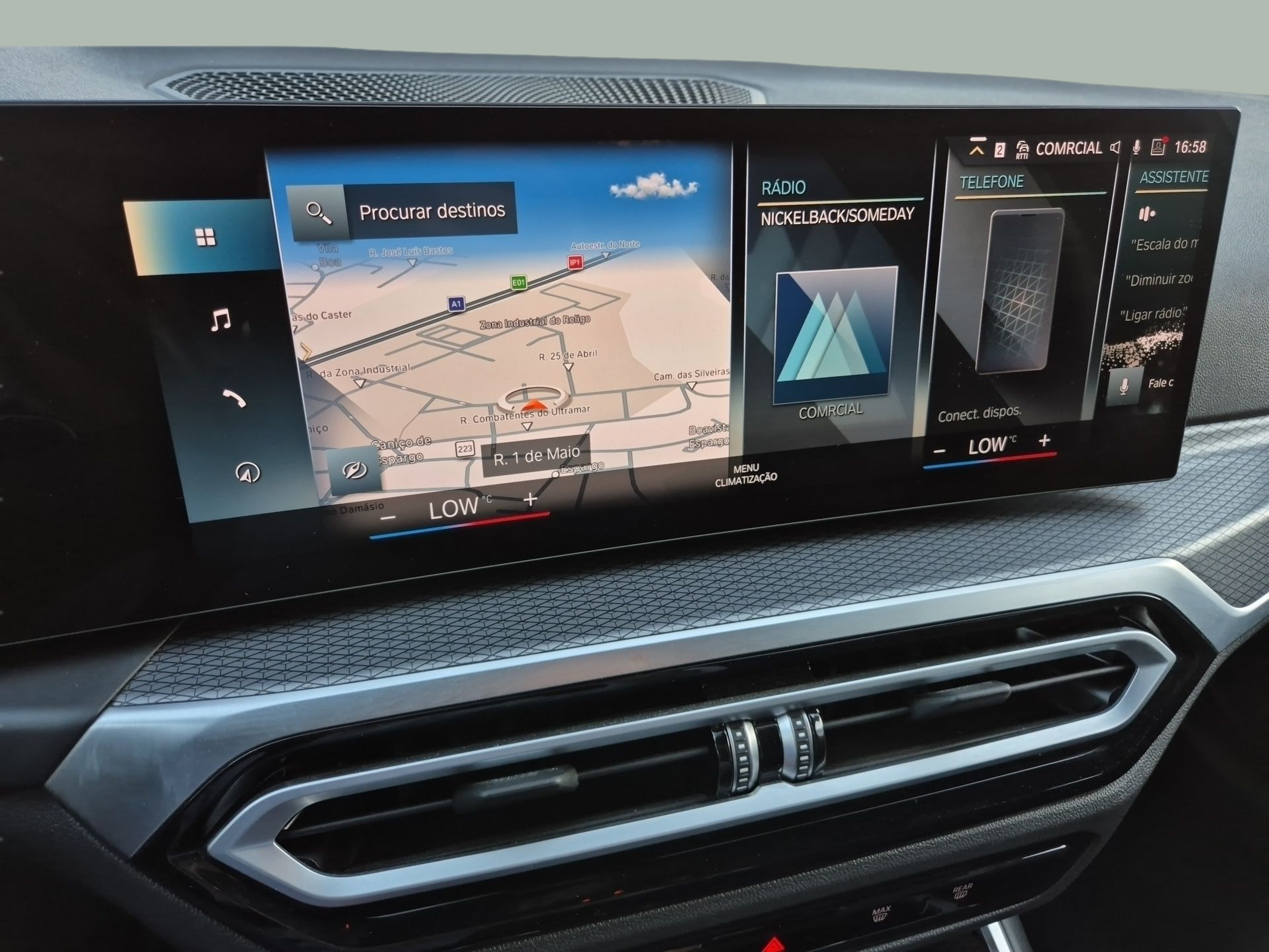 BMW Série 3 320d Touring color Negro. Año 2024. 140KW(190CV). Diesel. En concesionario Caetano Aveiro de Aveiro